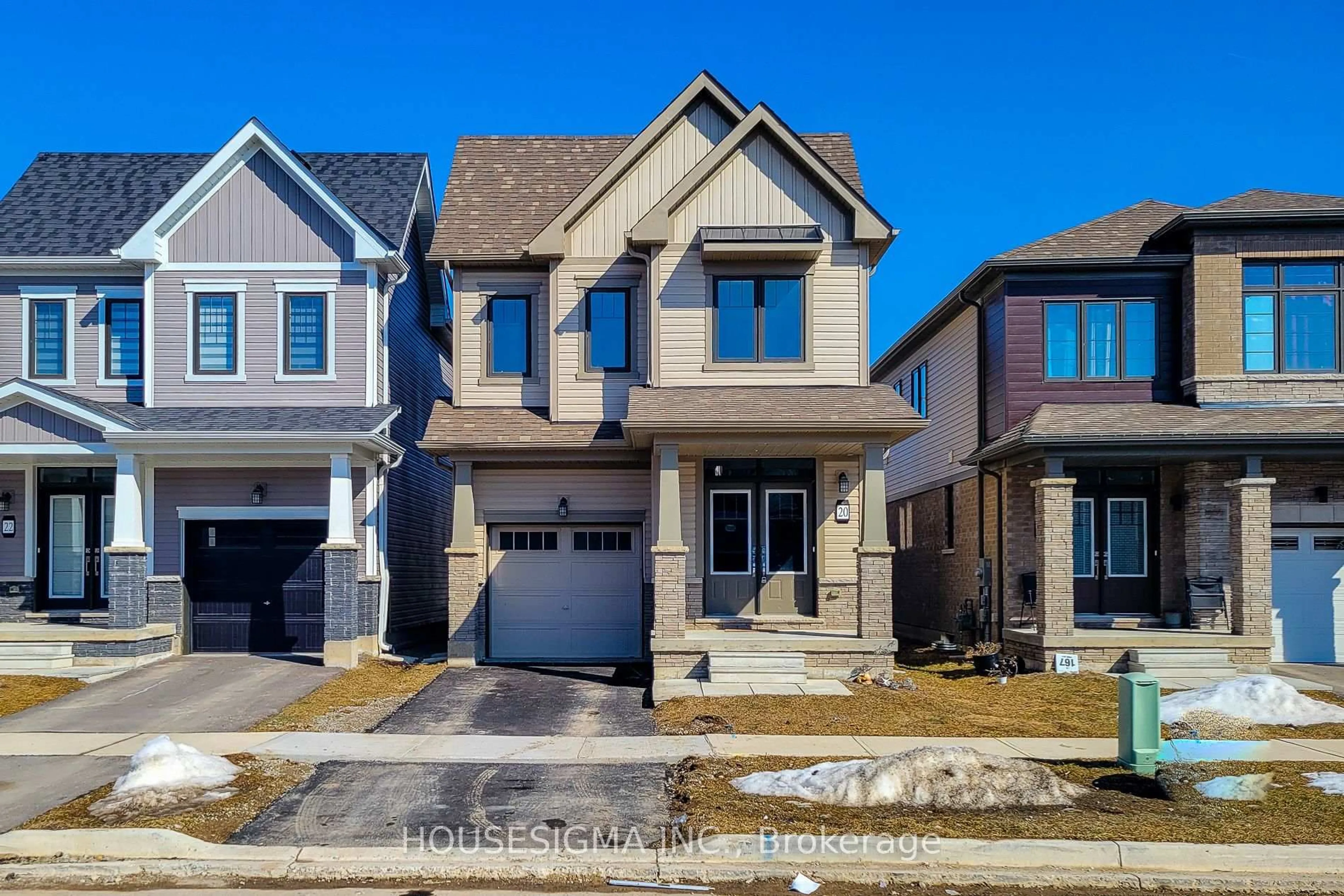 Home with brick exterior material, street for 20 Monteith Dr, Brantford Ontario N3T 0W6