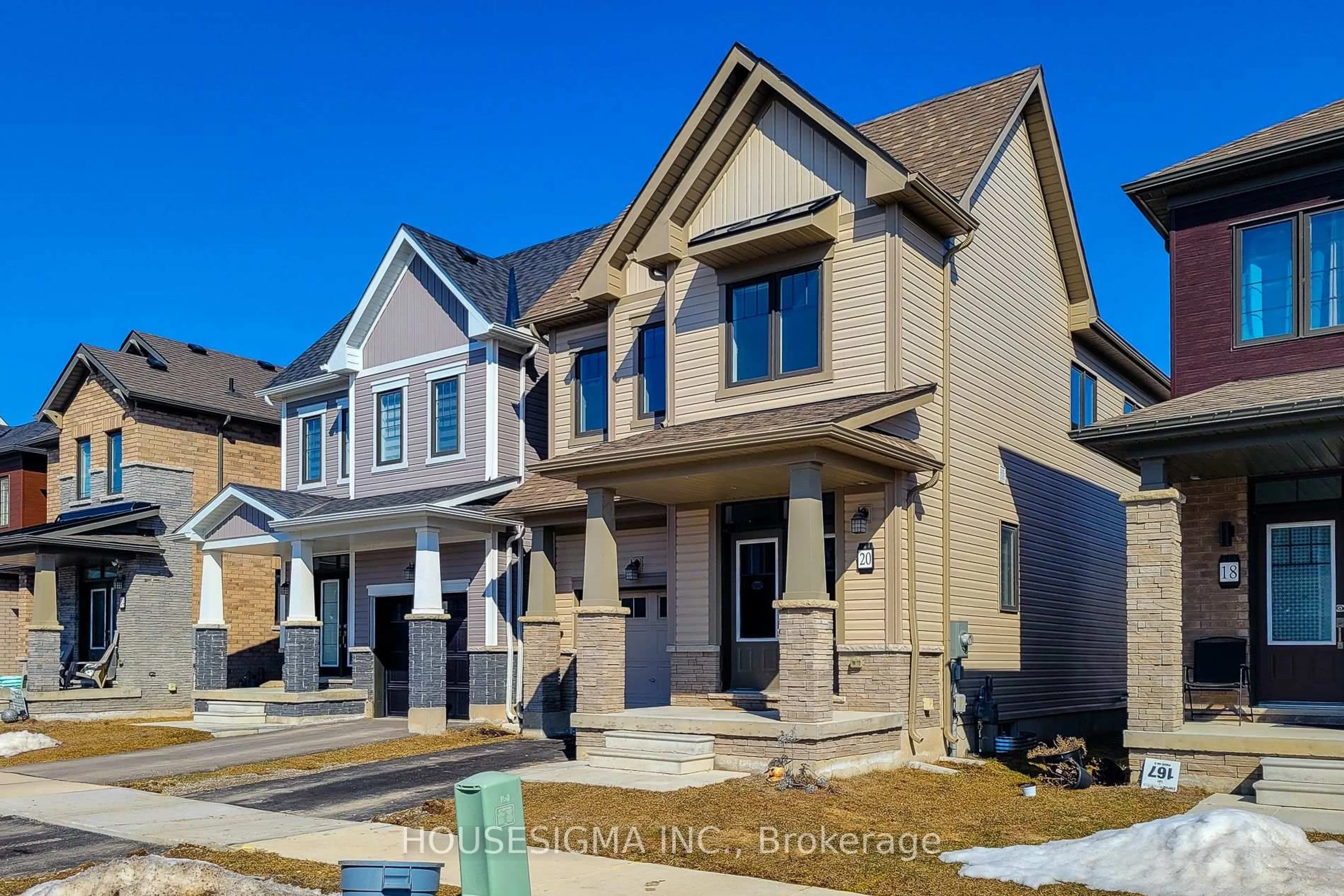 Home with brick exterior material, street for 20 Monteith Dr, Brantford Ontario N3T 0W6