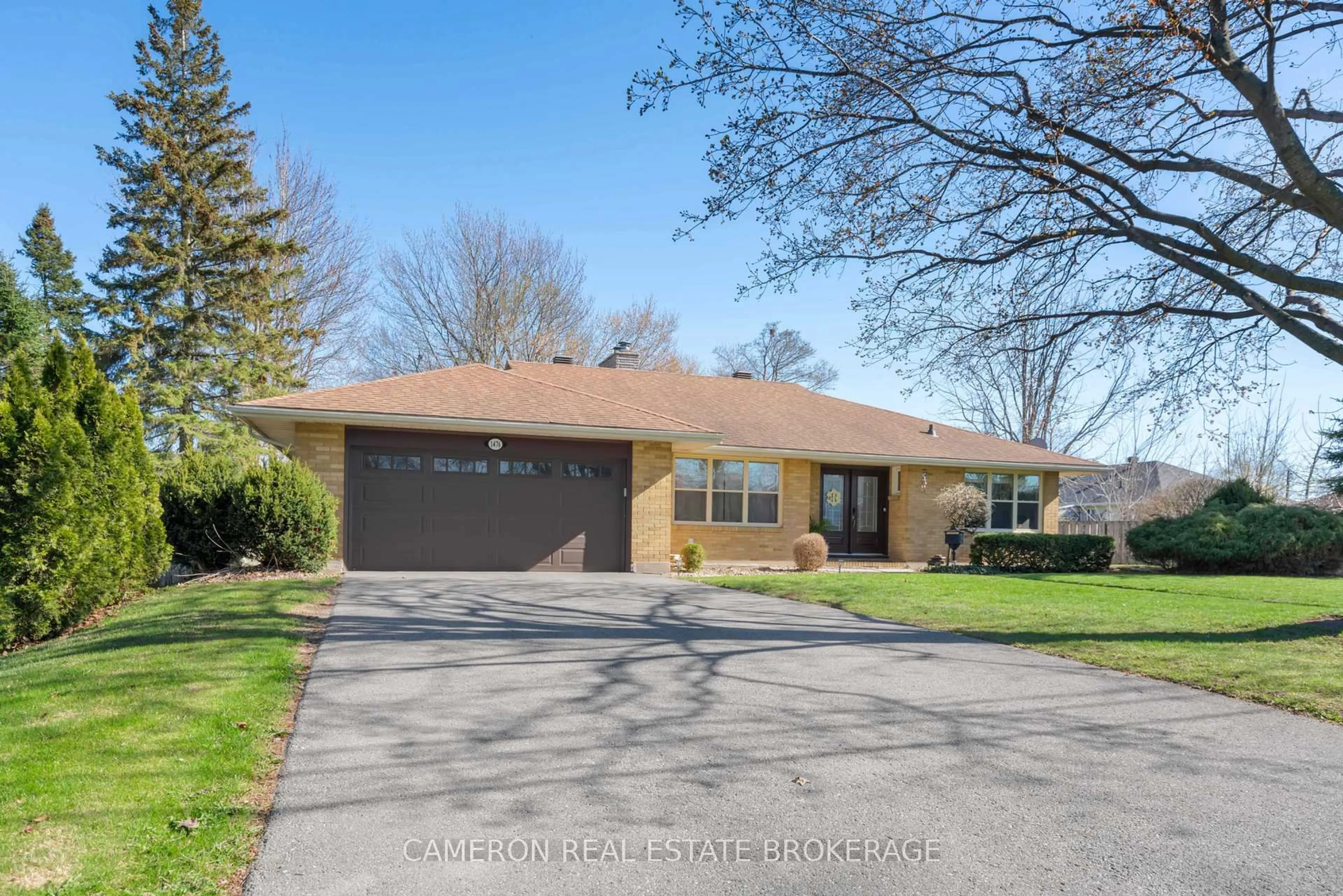 Home with brick exterior material, street for 1476 Princess St, Cornwall Ontario K6J 1S7
