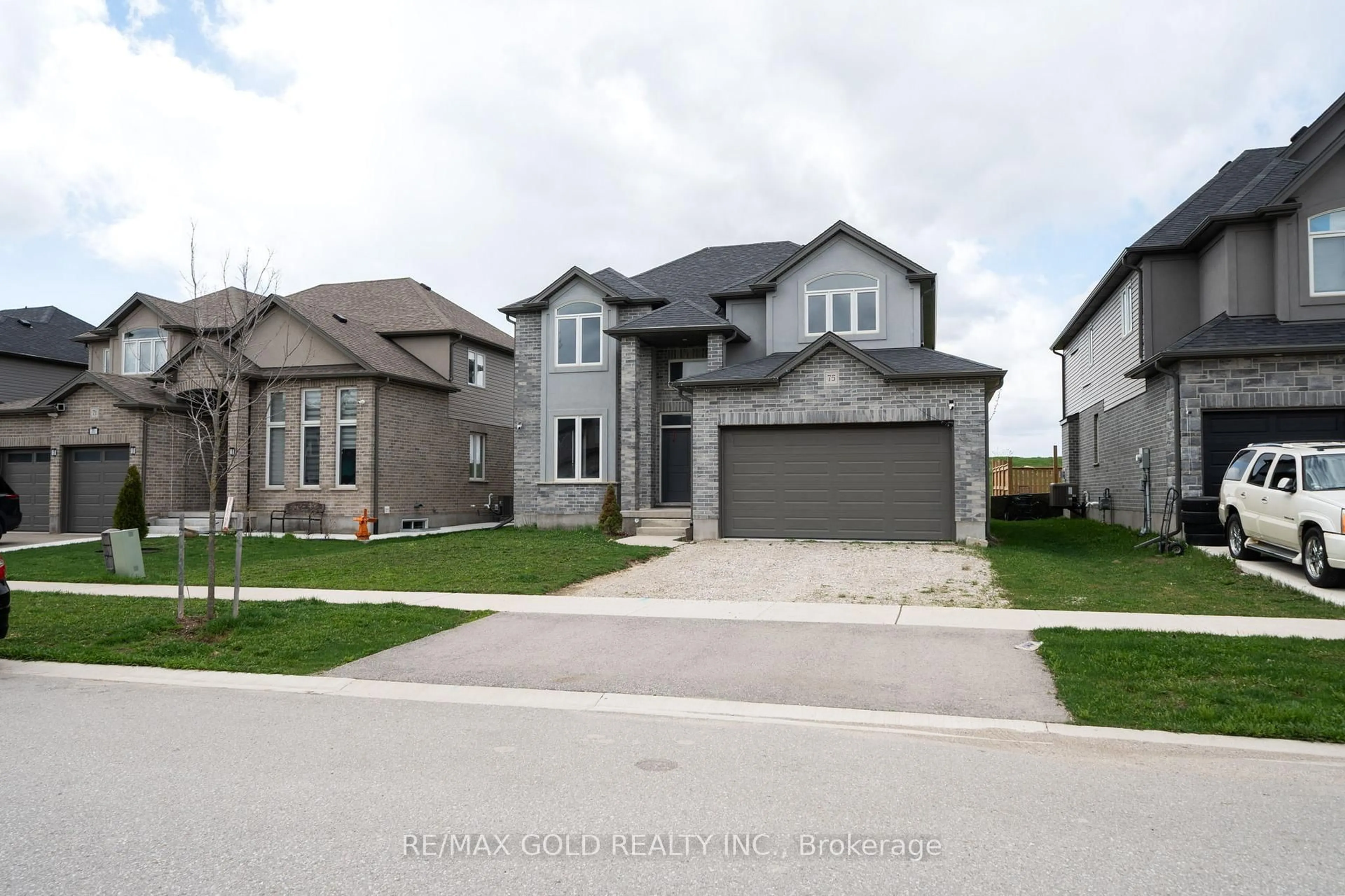 Home with brick exterior material, street for 75 Burton St, East Zorra-Tavistock Ontario N0J 1M0