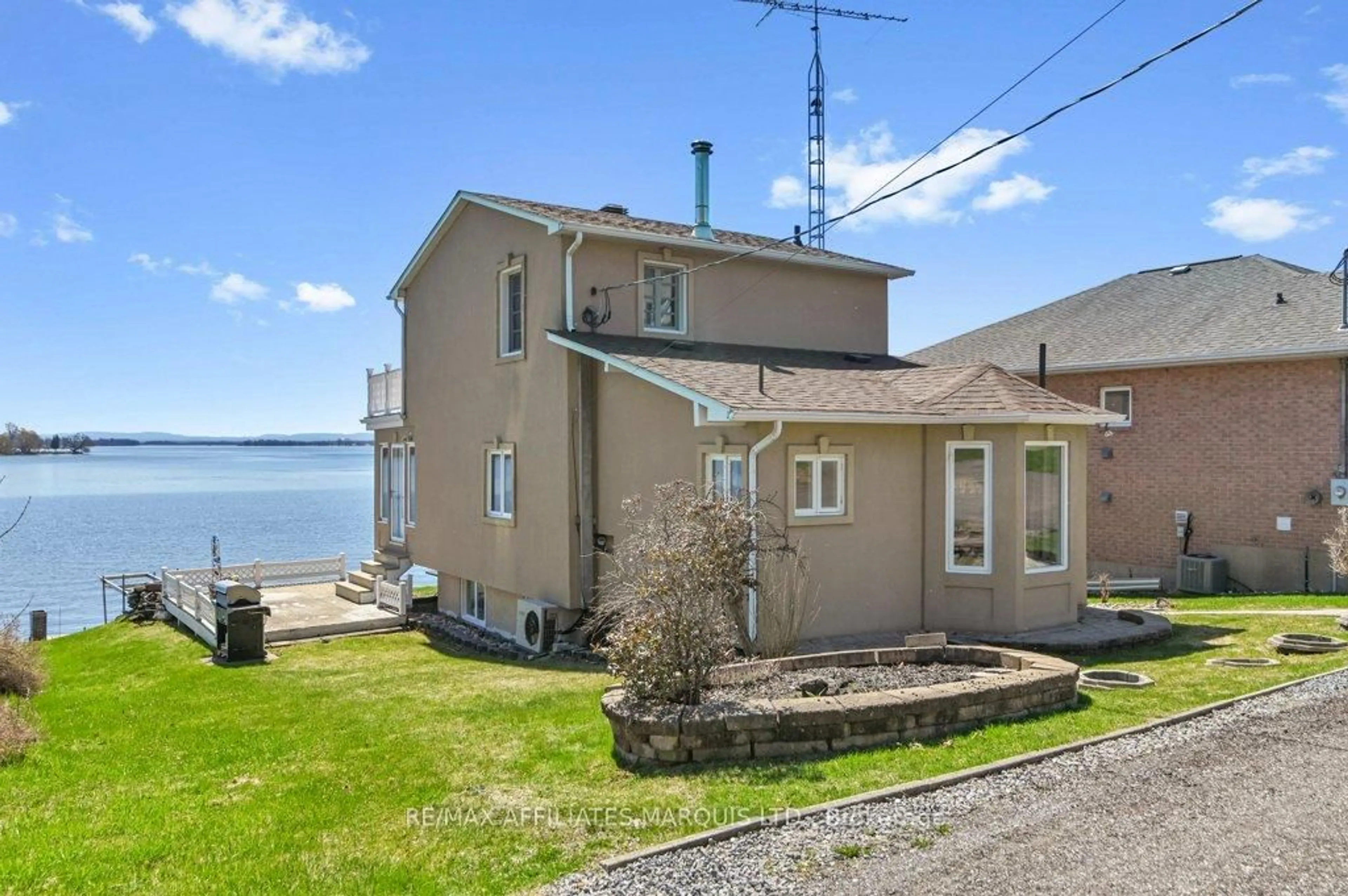 Patio, water/lake/river/ocean view for 19564-4 County Rd 2 Rd, South Glengarry Ontario K0C 2E0
