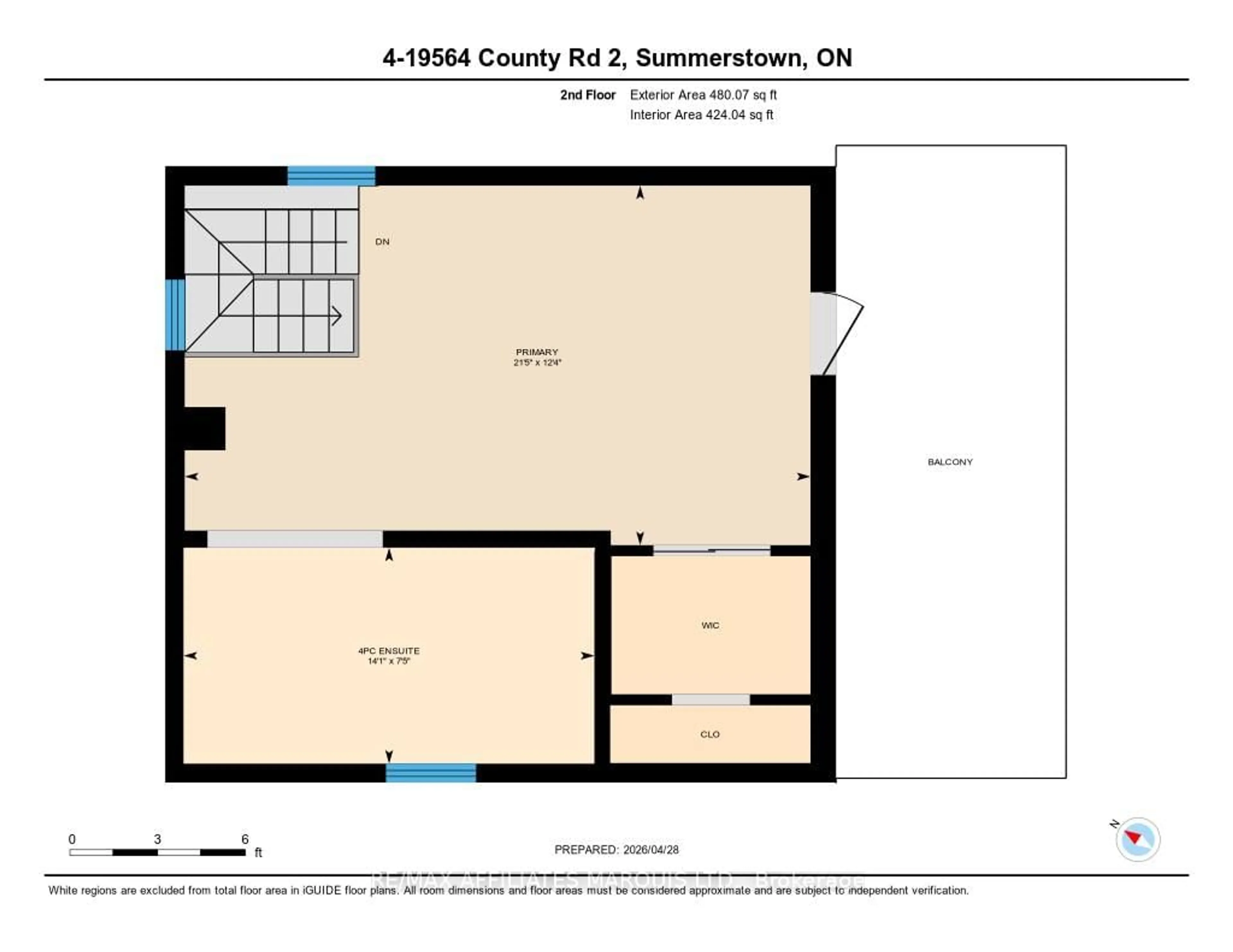 Floor plan for 19564-4 County Rd 2 Rd, South Glengarry Ontario K0C 2E0
