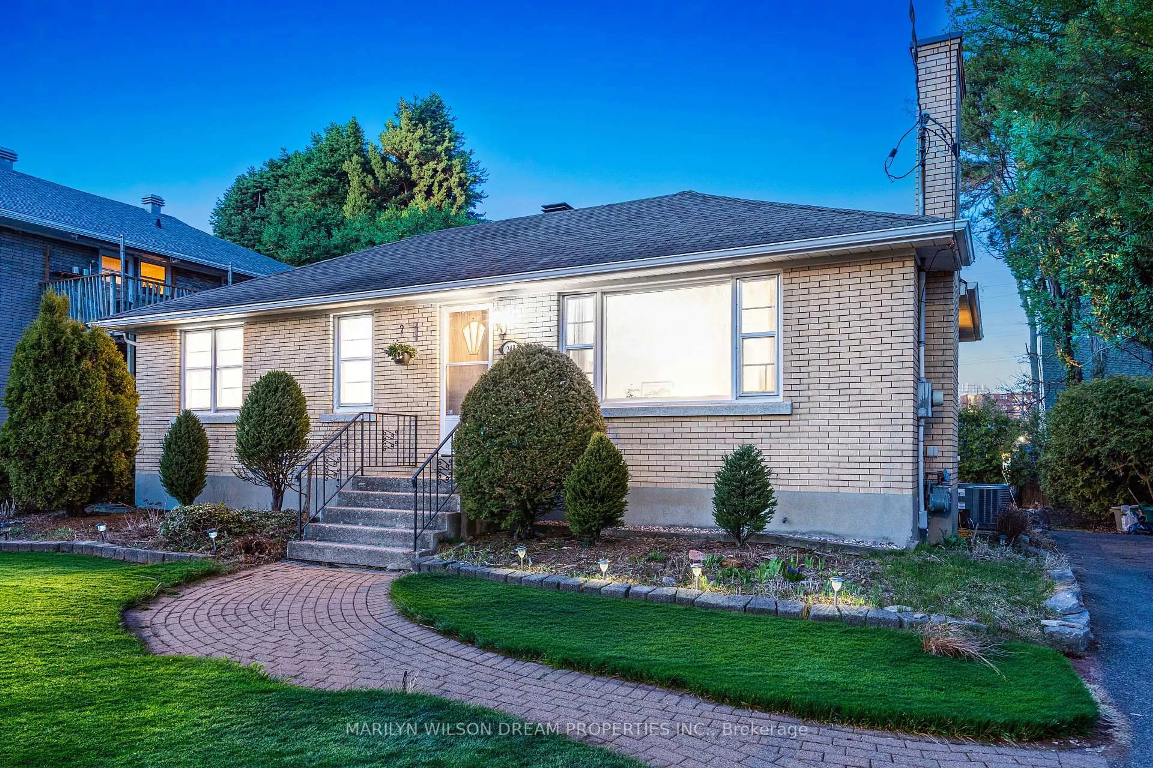 Home with brick exterior material, street for 243 Compton Ave, Ottawa Ontario K2B 5A8