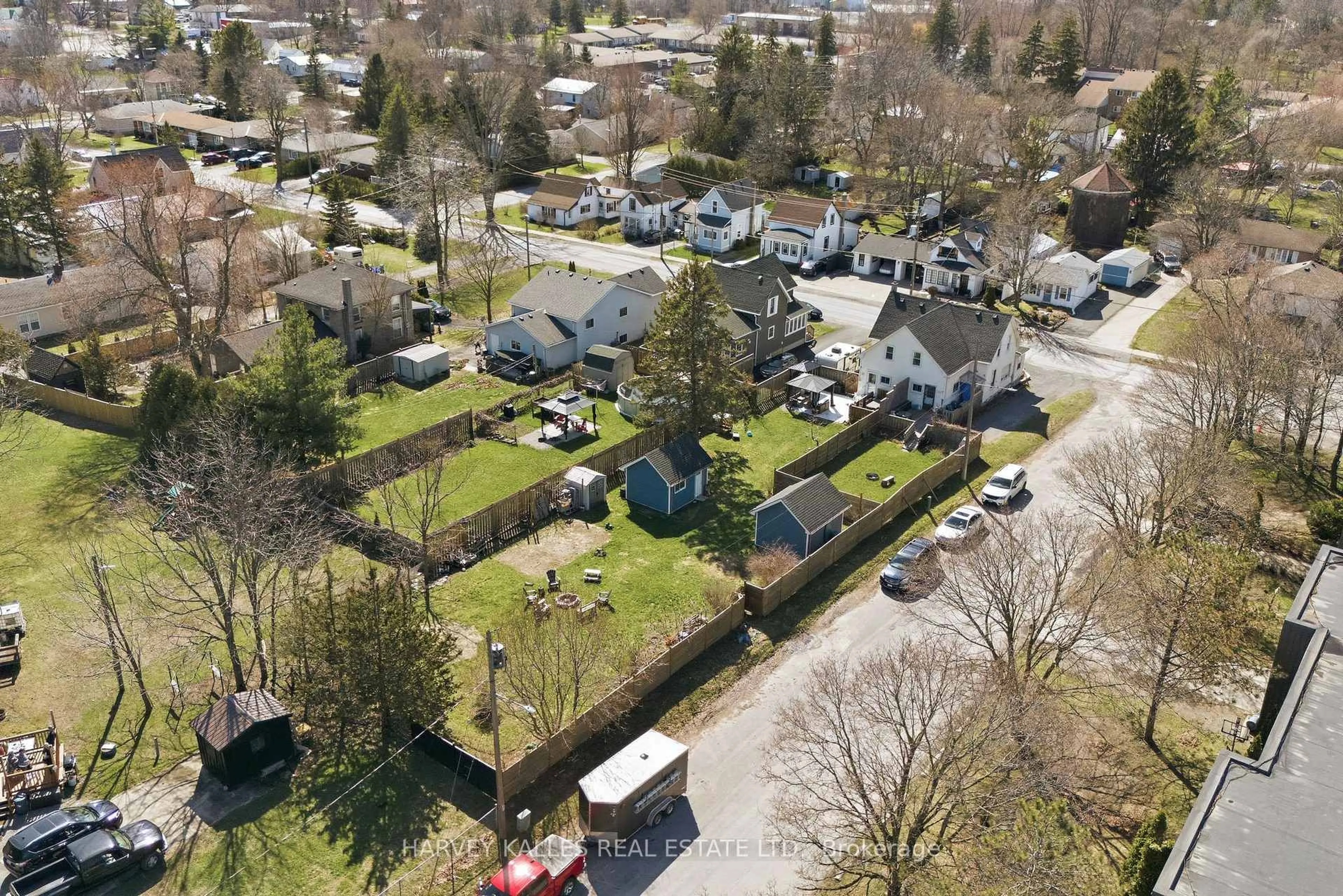 A pic from outside/outdoor area/front of a property/back of a property/a pic from drone, street for 7-9 Spring St, Prince Edward County Ontario K0K 2T0