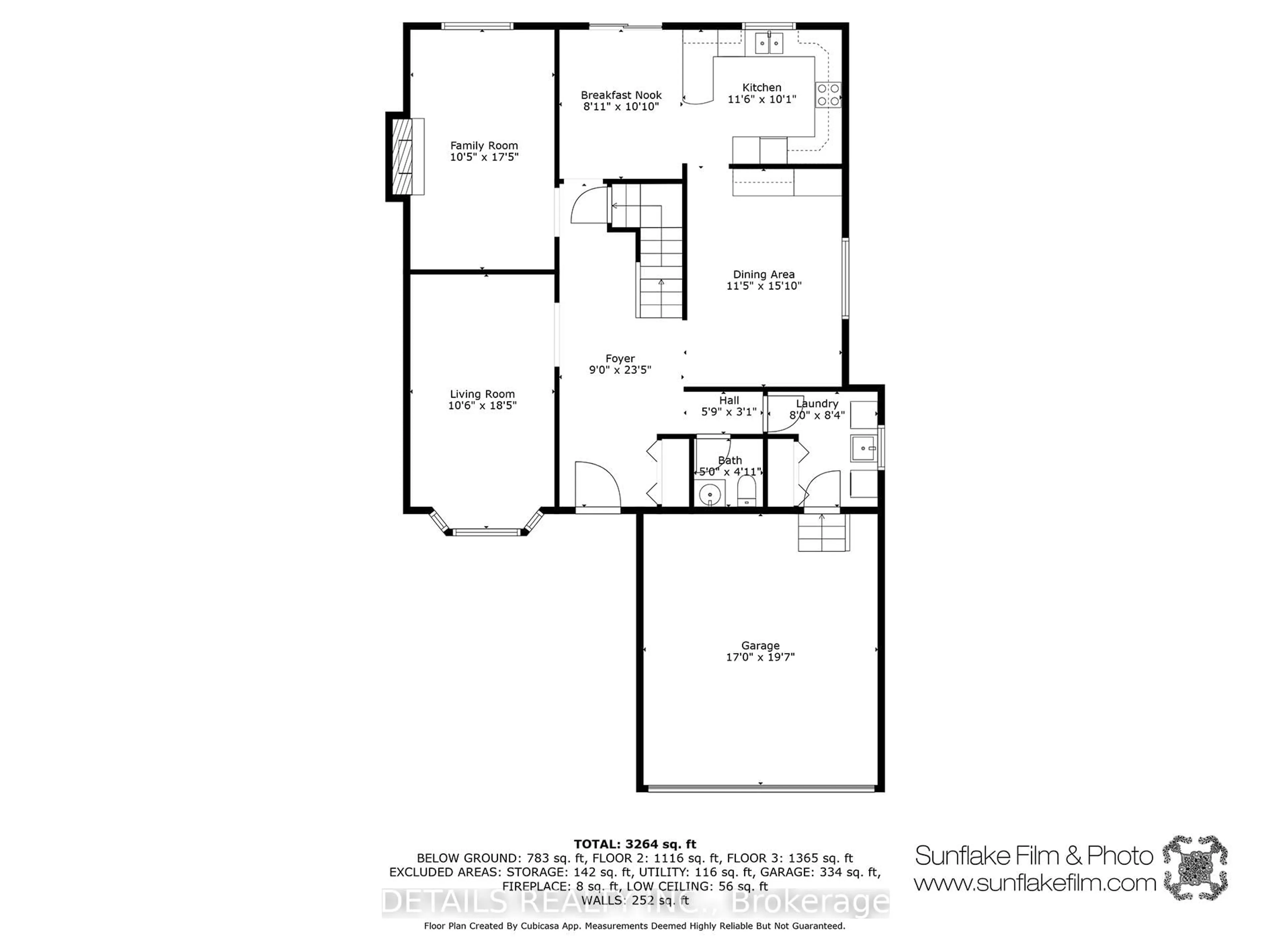 Floor plan for 1020 Ambleside Cres, Kingston Ontario K7P 2B3