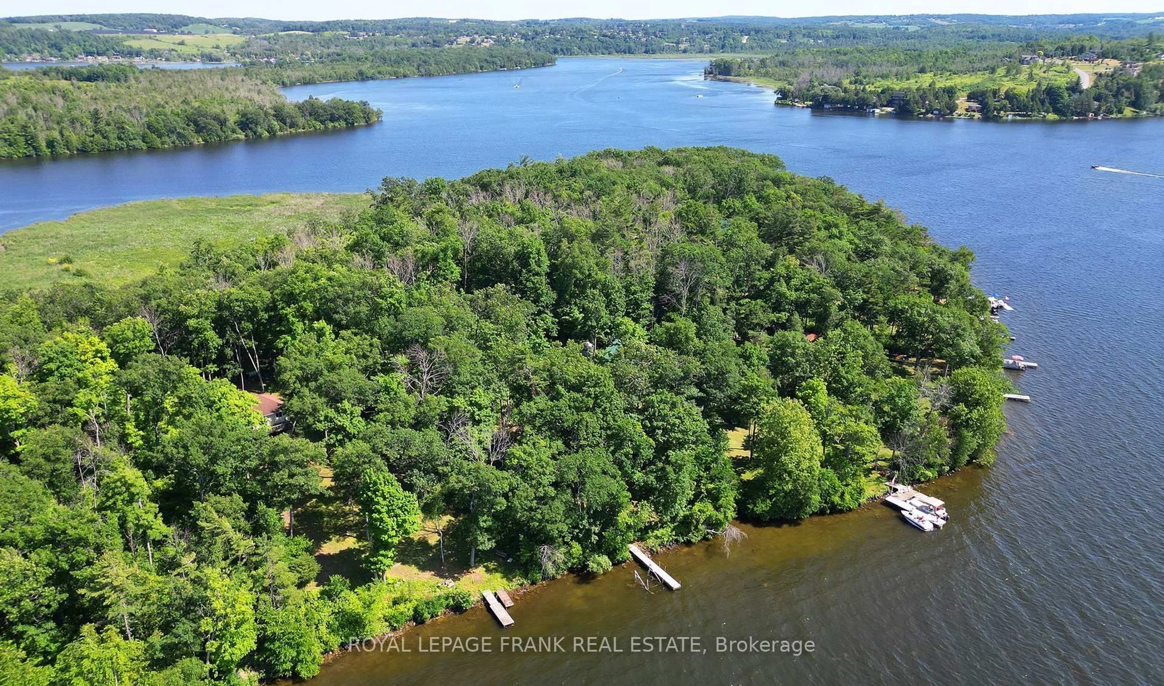 A pic from outside/outdoor area/front of a property/back of a property/a pic from drone, water/lake/river/ocean view for 200 Ingham Rd #10, Alnwick/Haldimand Ontario K0K 2X0