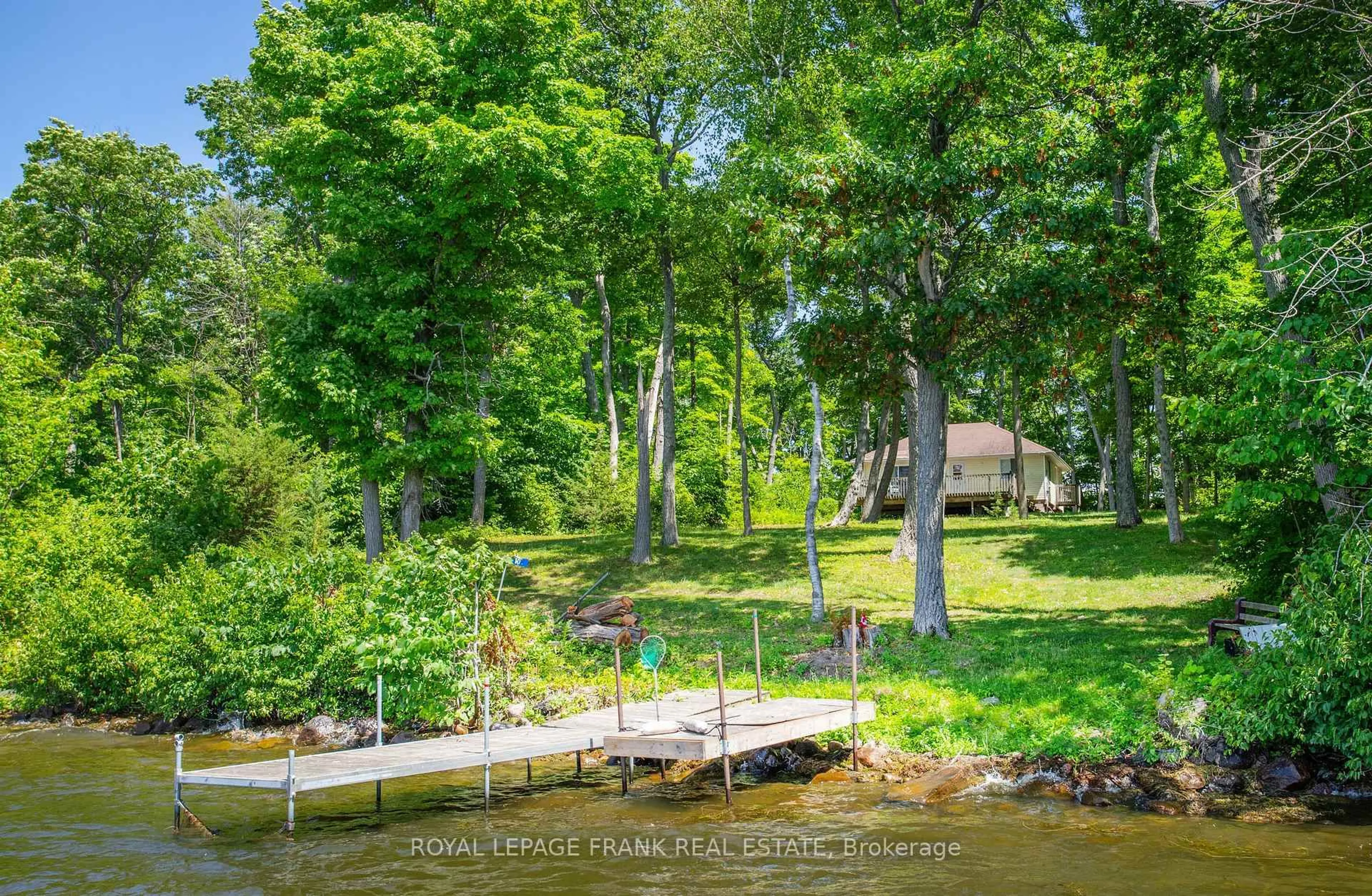 A pic from outside/outdoor area/front of a property/back of a property/a pic from drone, water/lake/river/ocean view for 200 Ingham Rd #10, Alnwick/Haldimand Ontario K0K 2X0