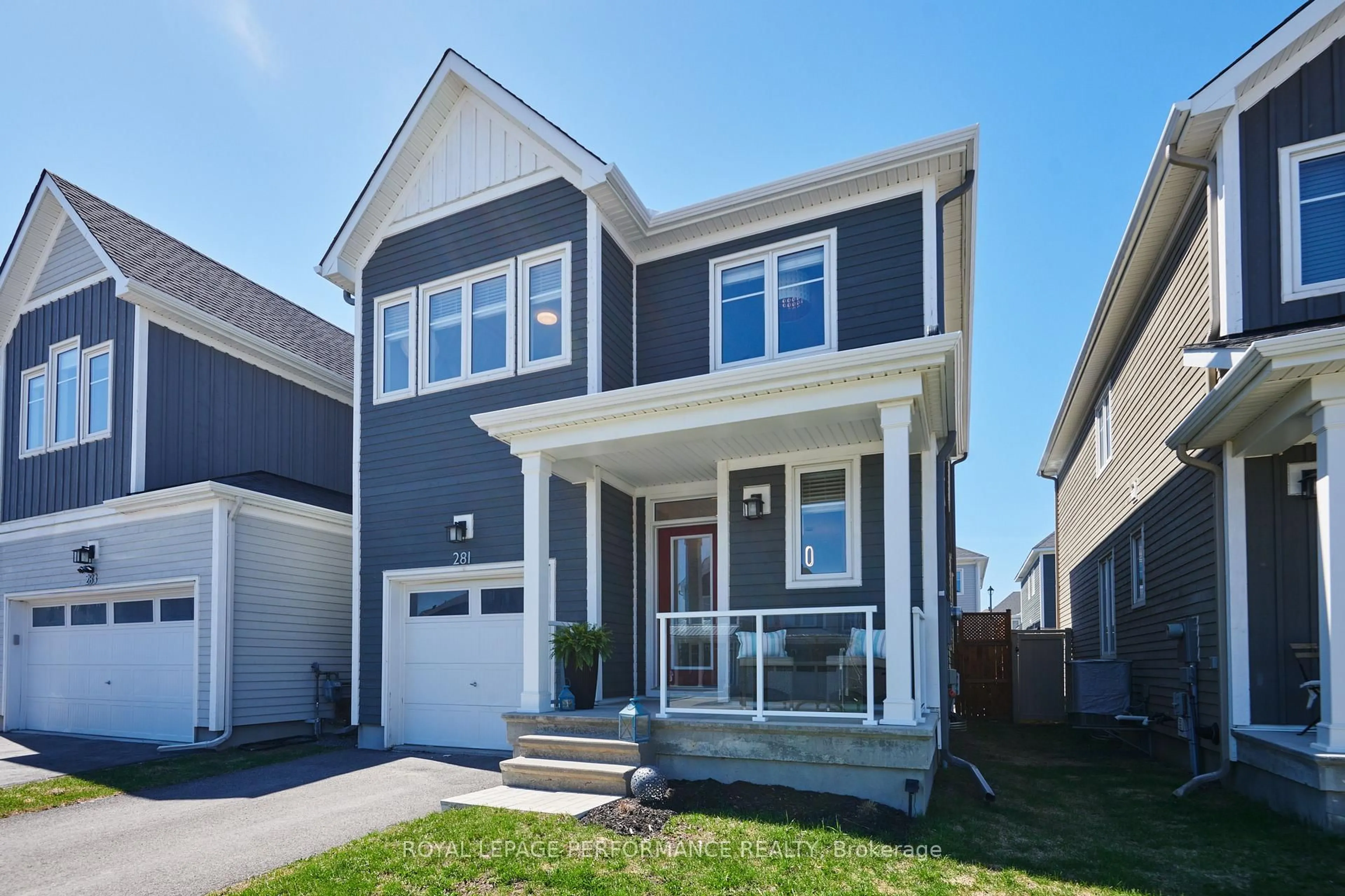 Home with vinyl exterior material, street for 281 Meynell Rd, Richmond Ontario K0A 2Z0