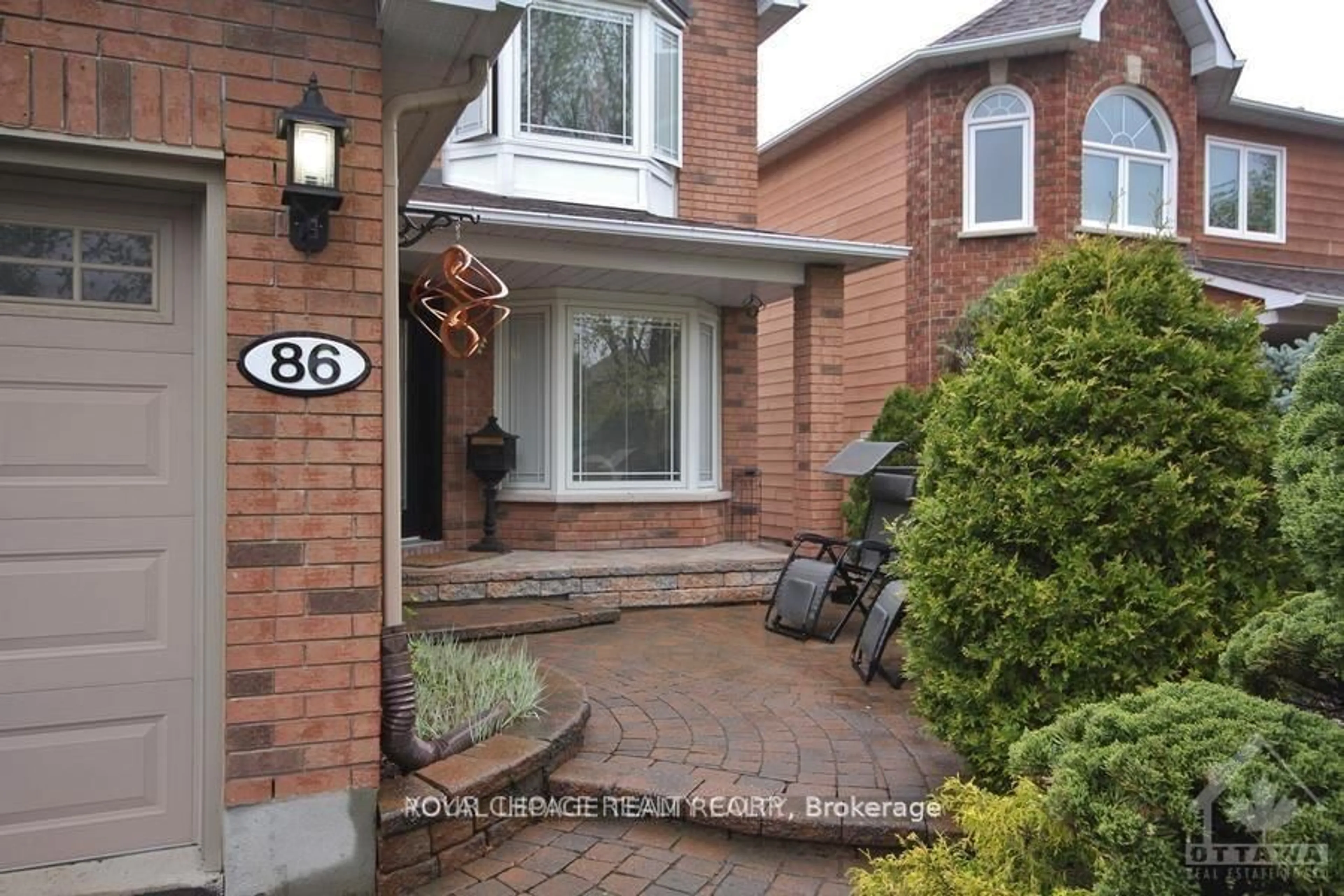 Home with brick exterior material, street for 86 Sai Cres, Ottawa Ontario K1G 5N9