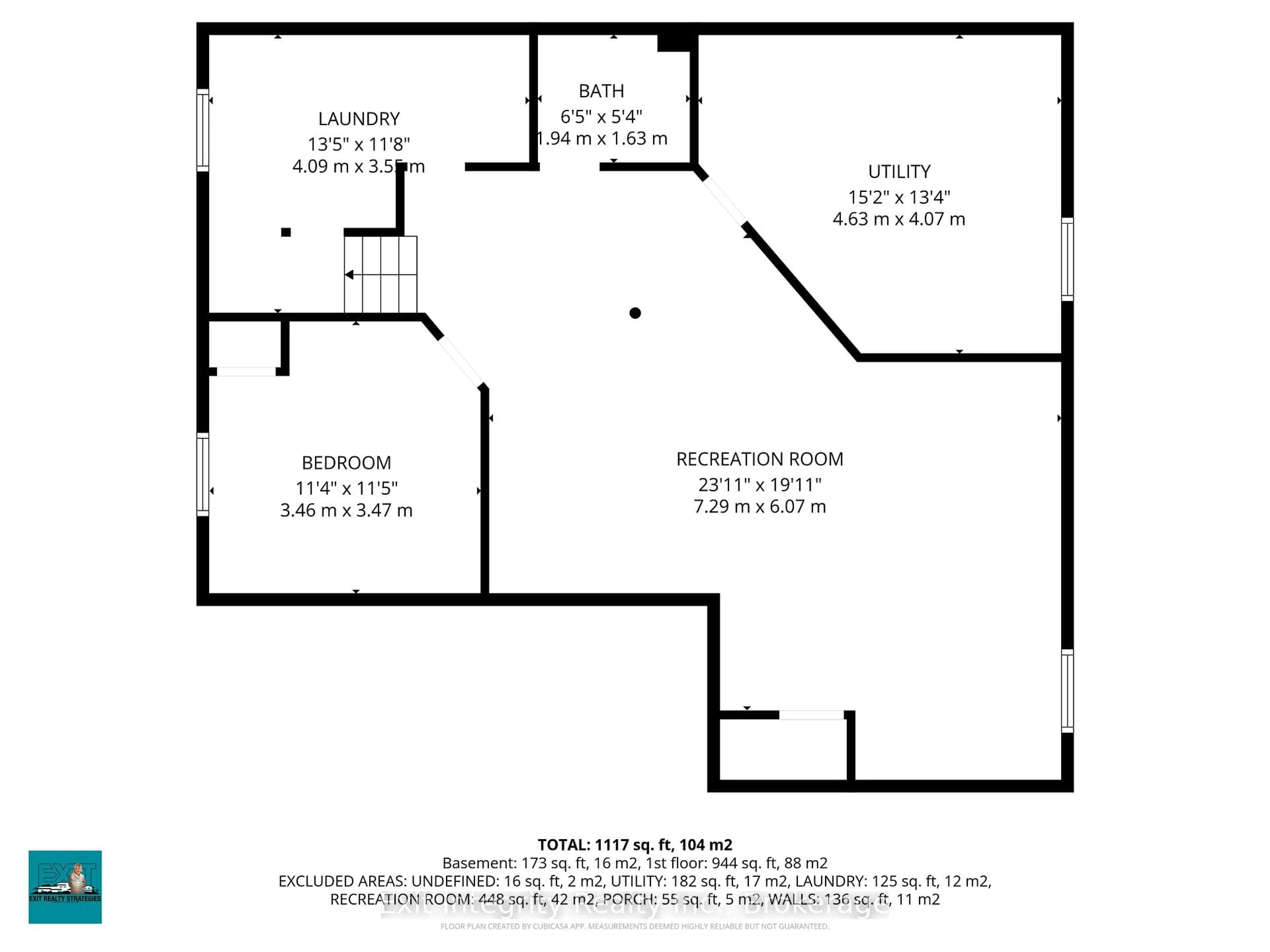 Floor plan for 4 Howard St, Norfolk Ontario N3Y 2H5