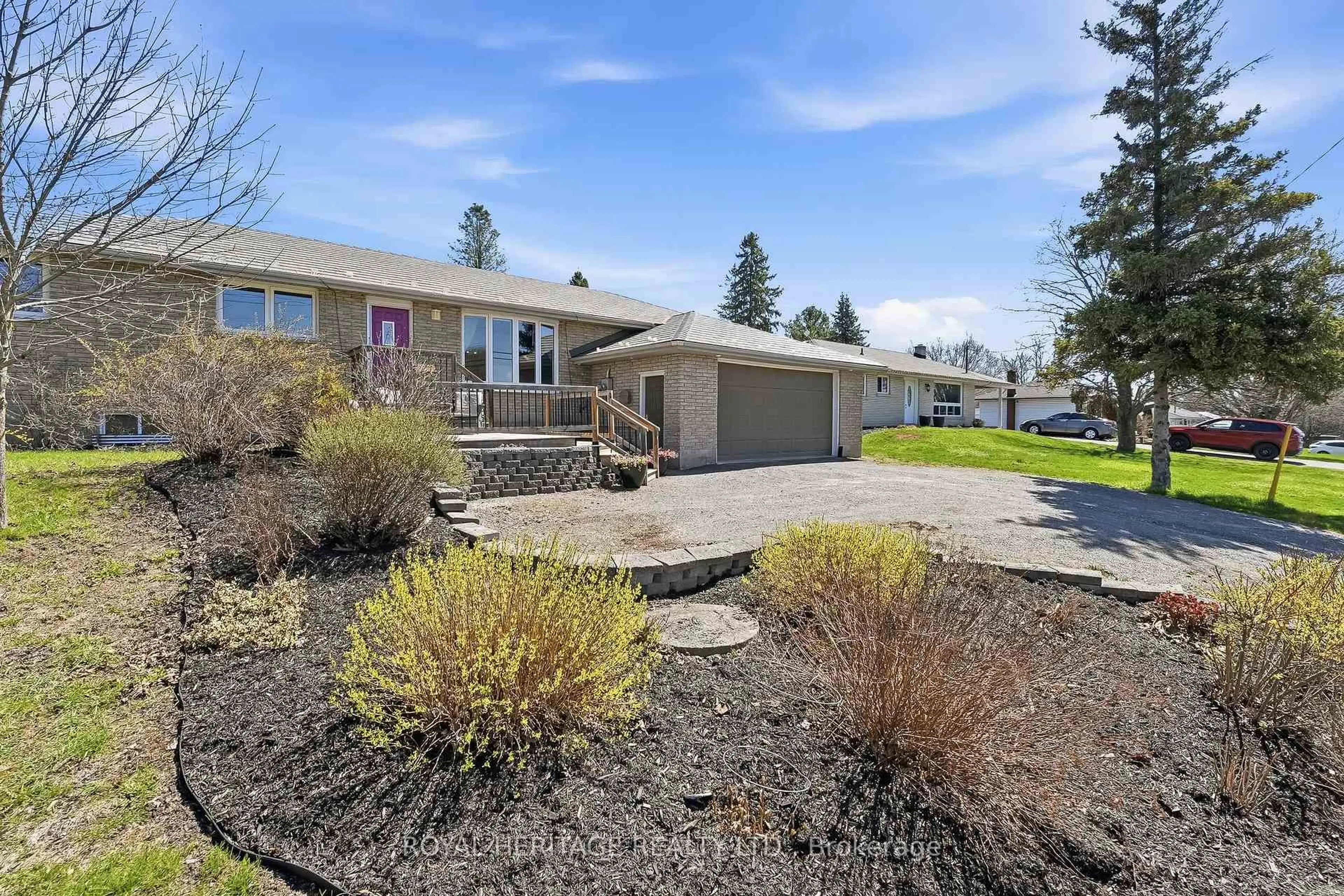 Home with vinyl exterior material, street for 2434 Wallbridge Loyalist Rd, Quinte West Ontario K0K 2B0