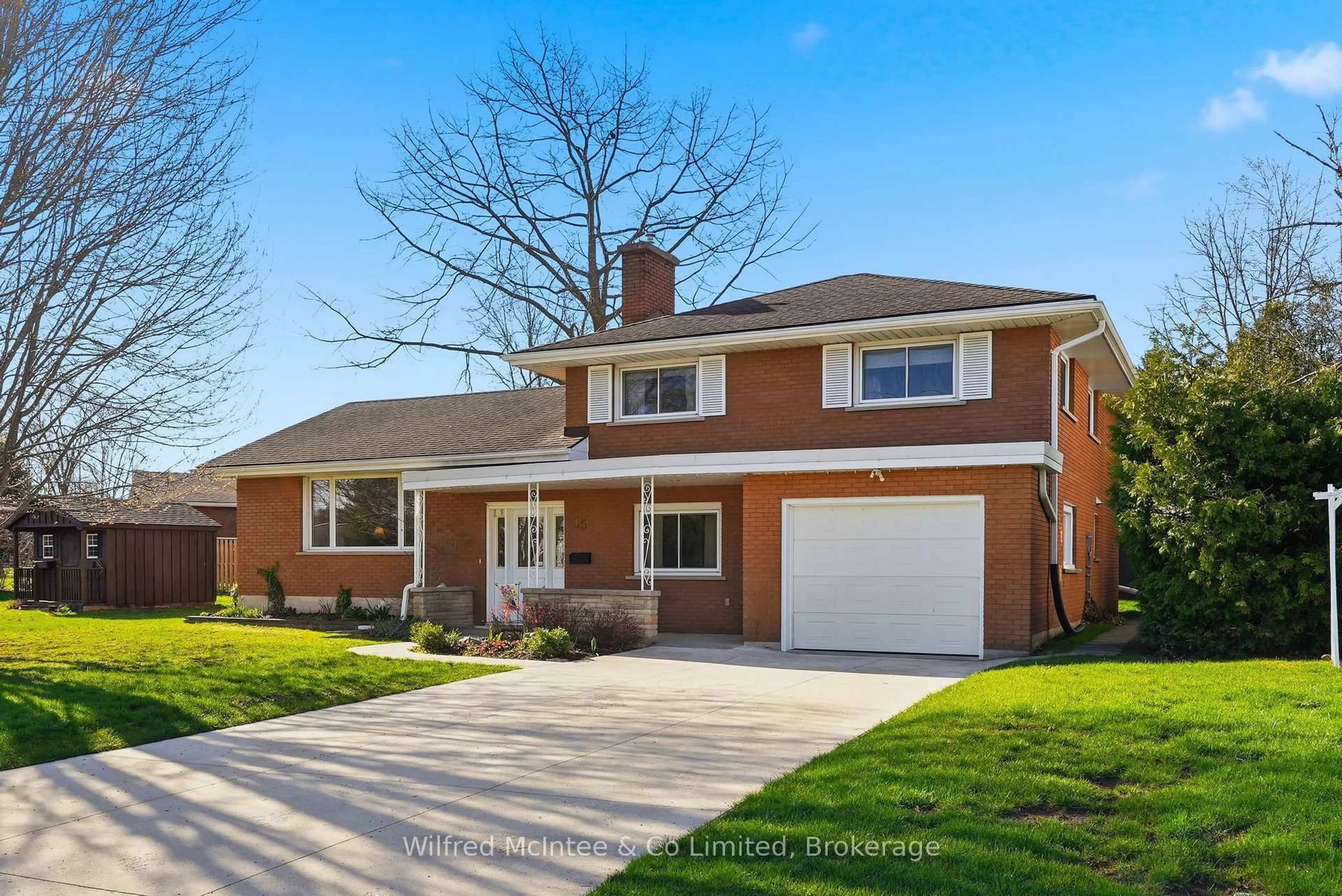 Home with brick exterior material, street for 15 Johnstone Blvd, Brockton Ontario N0G 2V0