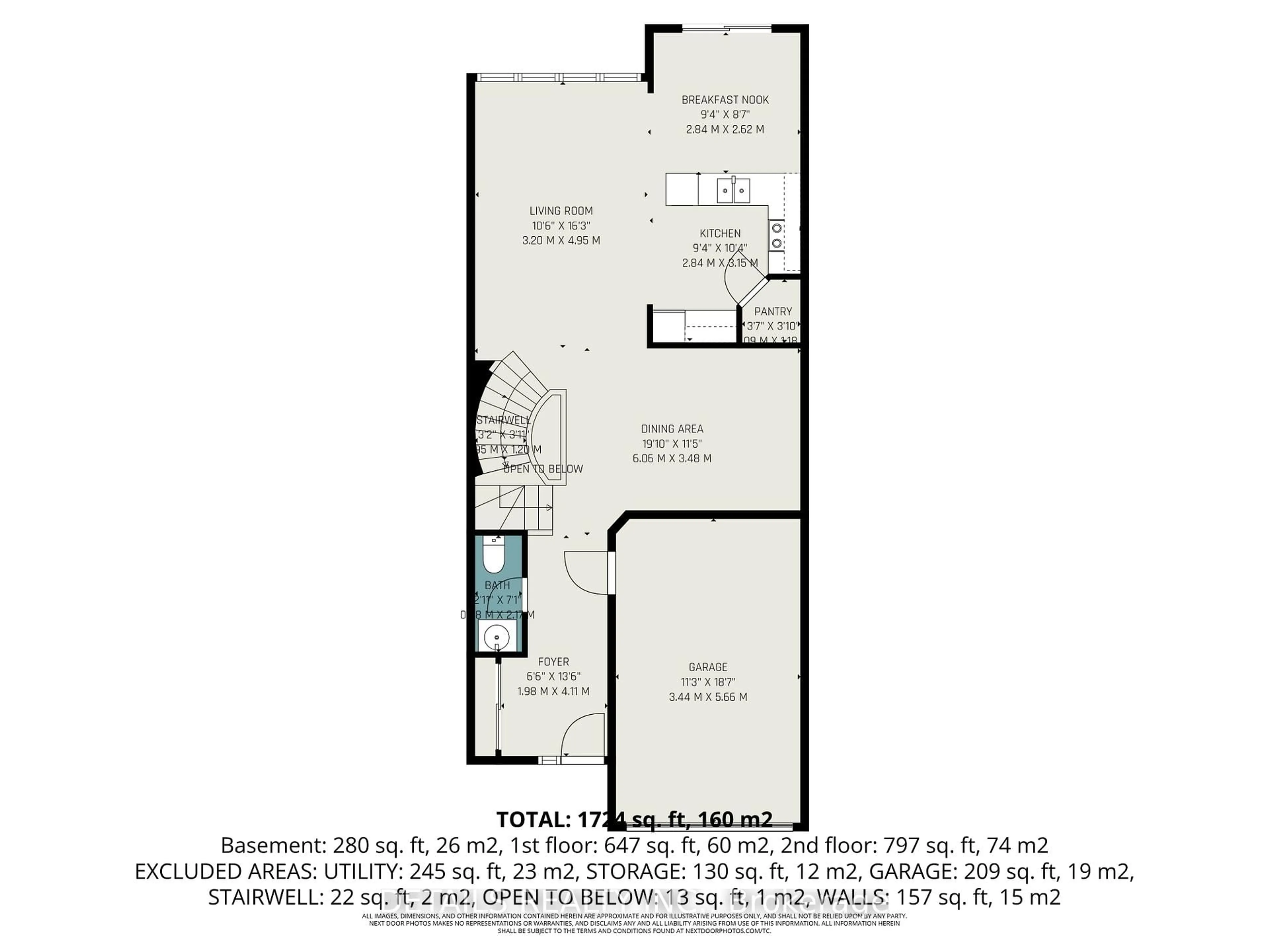 Floor plan for 1109 Brasseur Cres, Orleans Ontario K4A 5A2