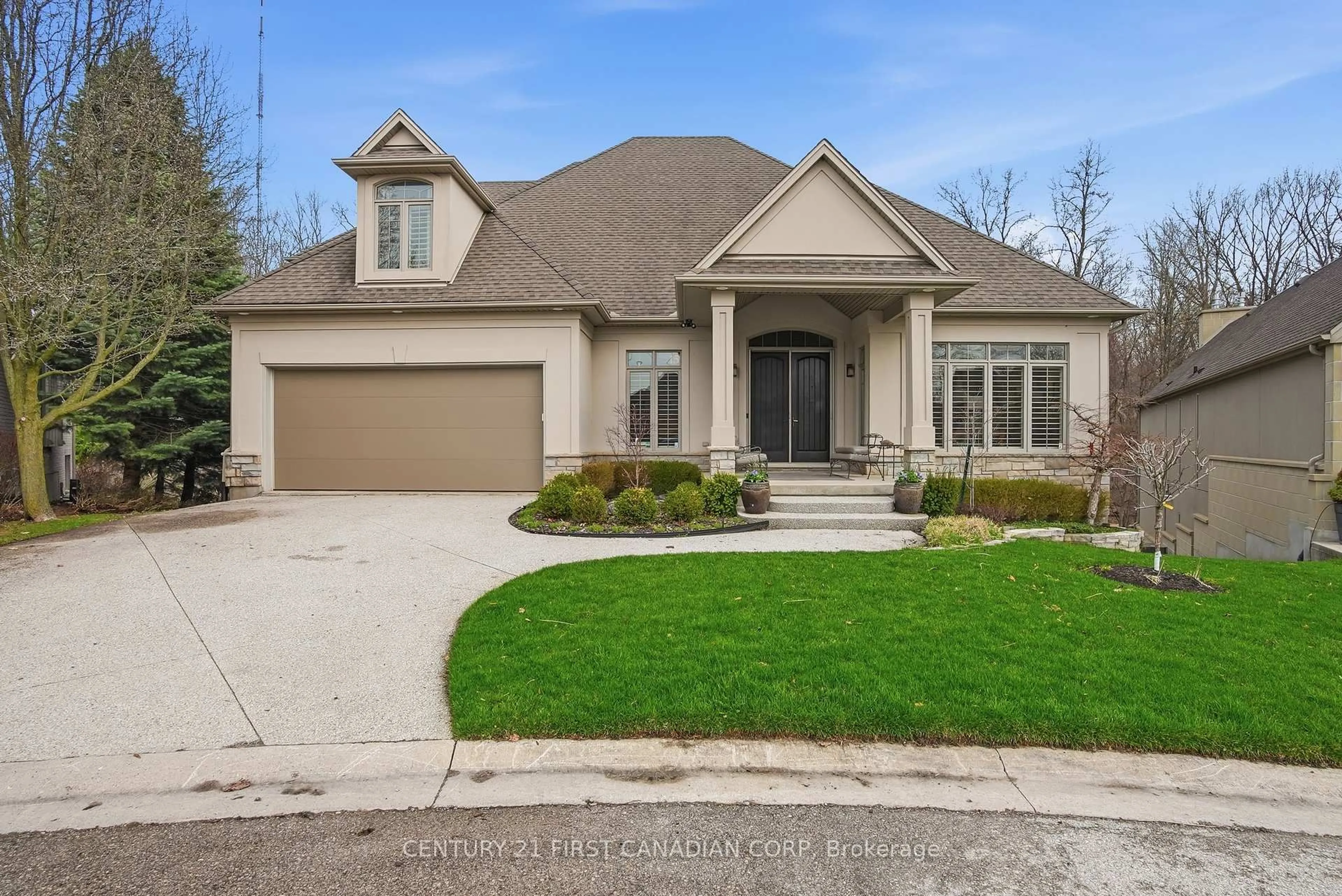 Home with brick exterior material, street for 1615 Byron Baseline Rd #15, London South Ontario N6K 4N3
