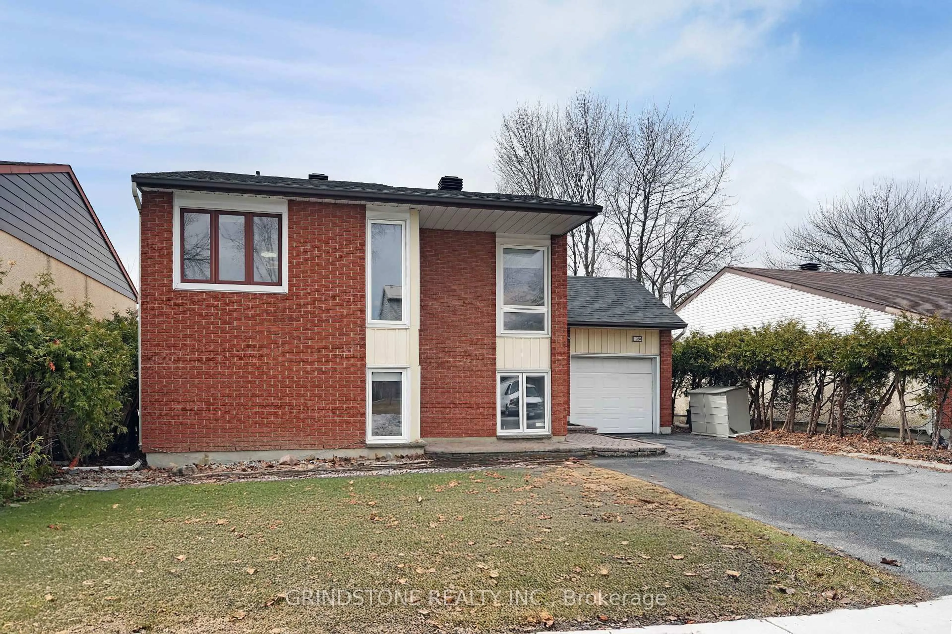 Home with brick exterior material, street for 1080 Alenmede Cres, Ottawa Ontario K2B 8H3