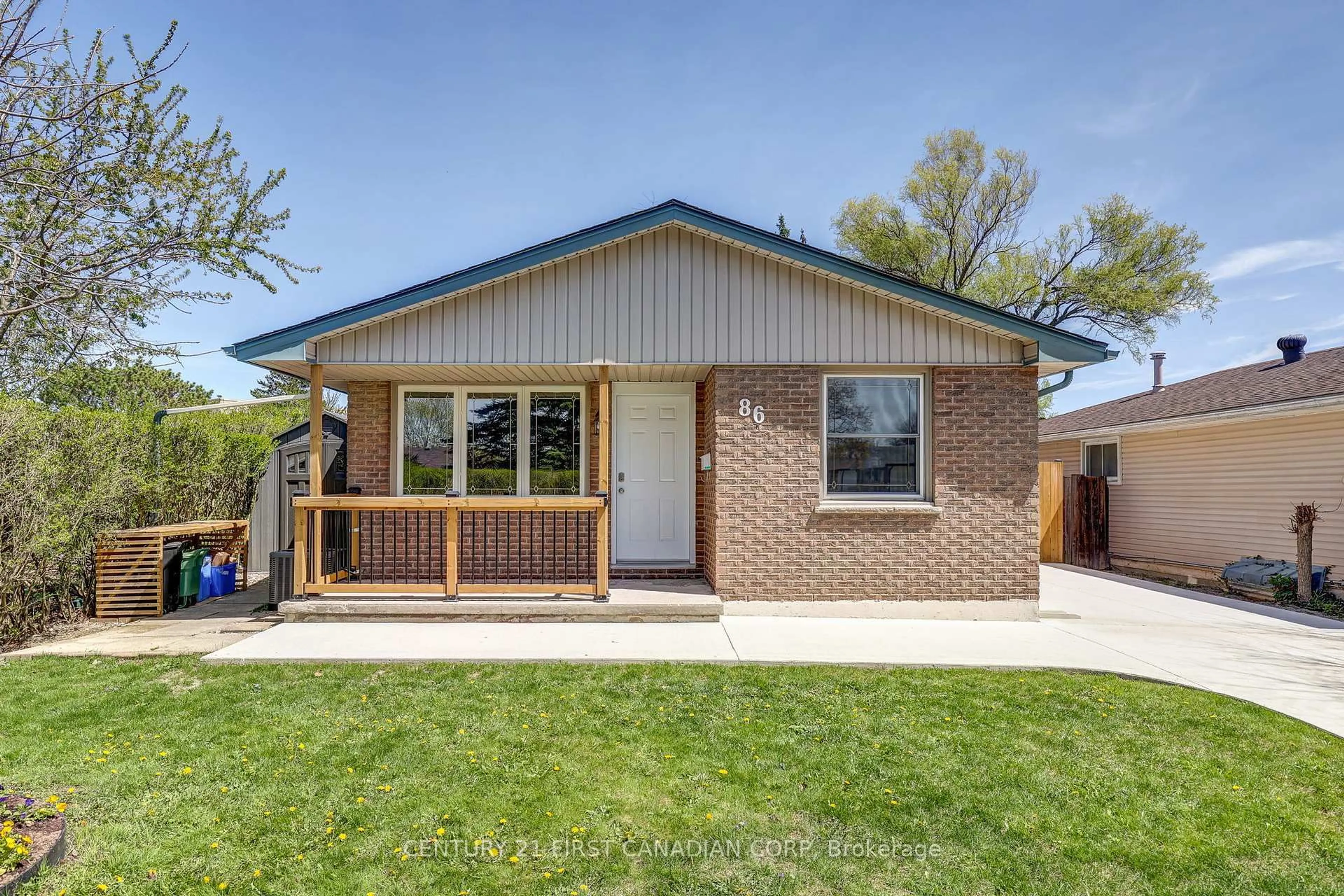 Home with brick exterior material, street for 86 Patience Cres, London South Ontario N6E 2K9