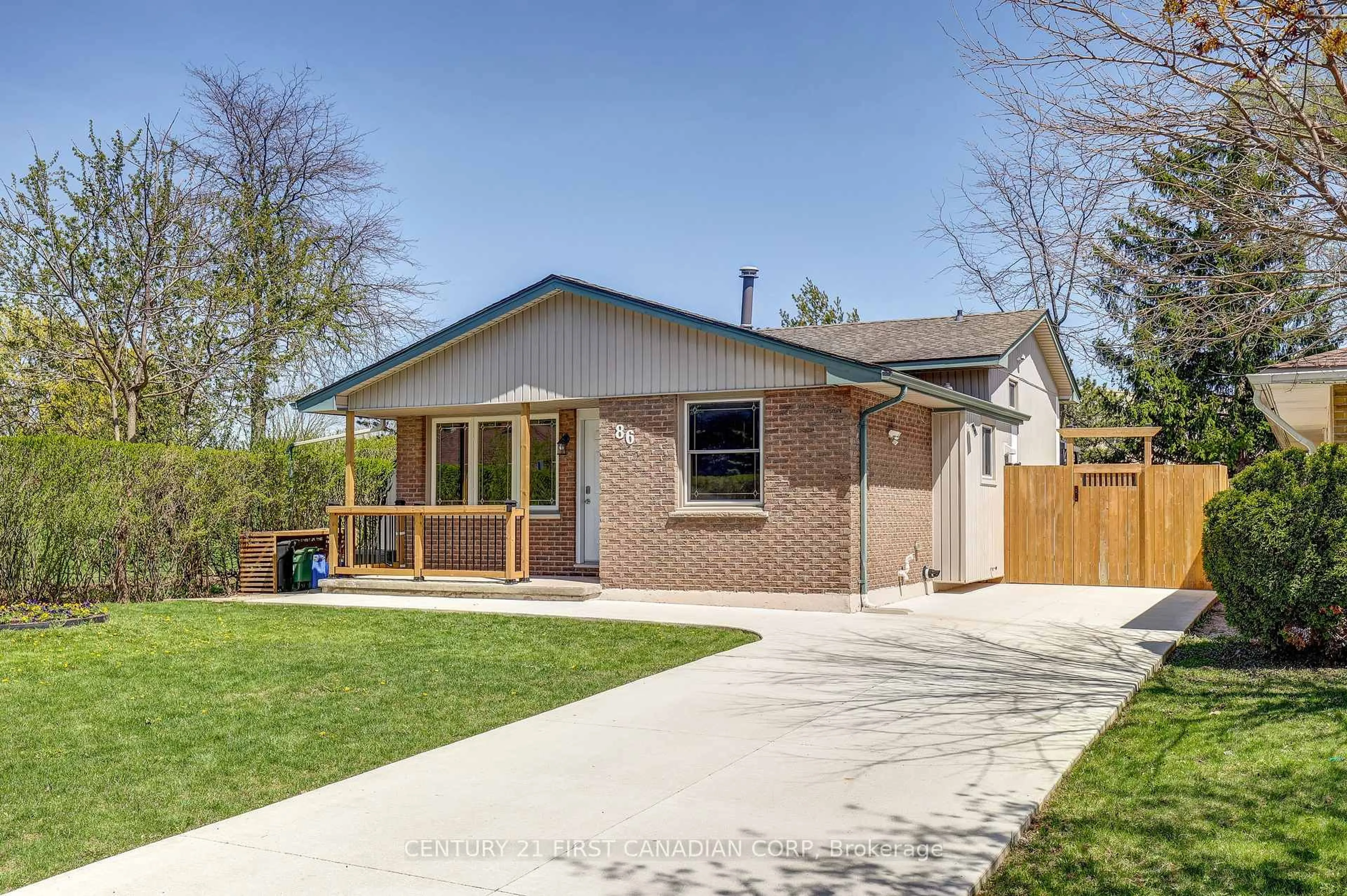 Home with brick exterior material, street for 86 Patience Cres, London South Ontario N6E 2K9
