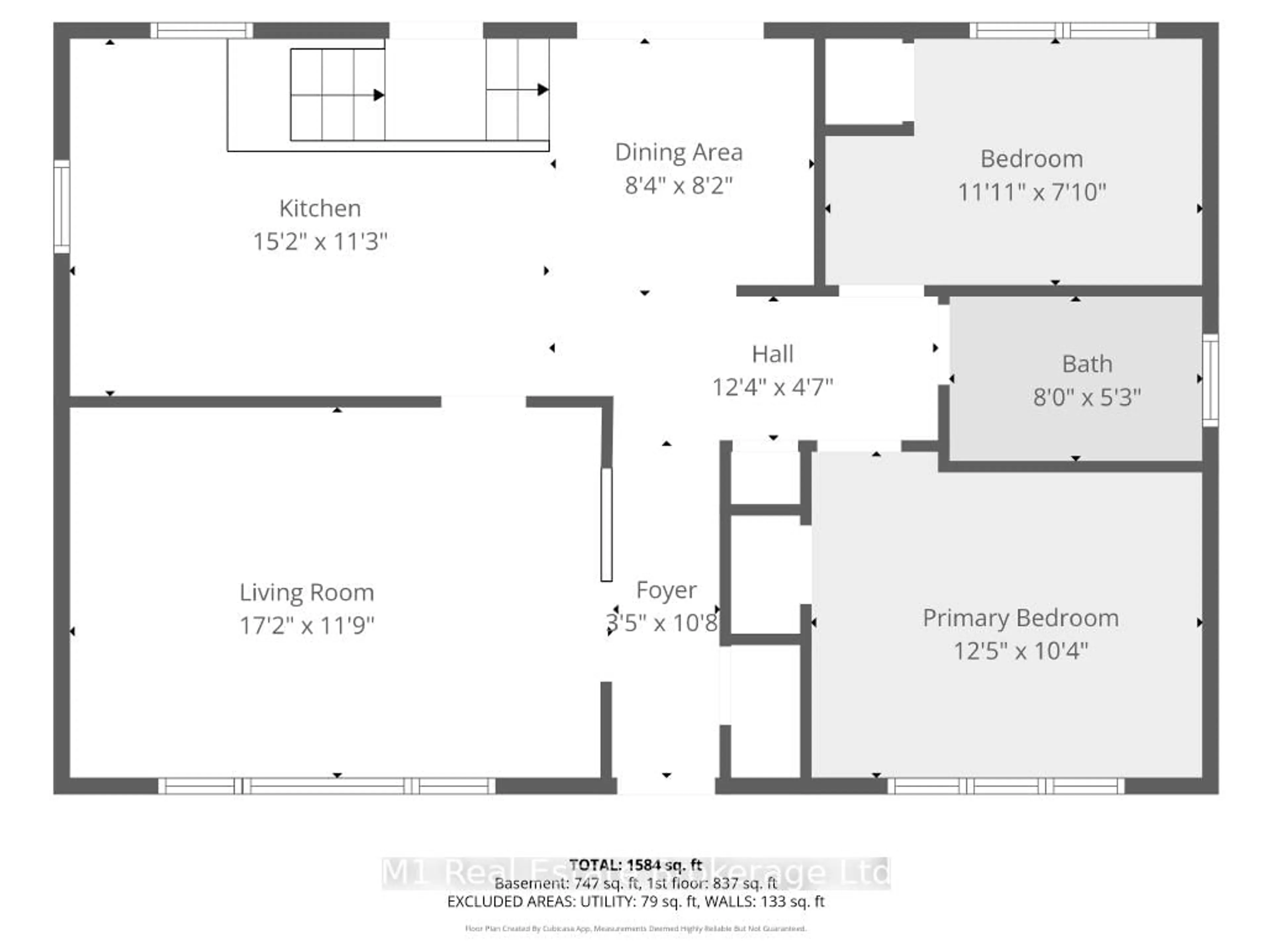 Floor plan for 96 Siebert Ave, Kitchener Ontario N2C 2A8