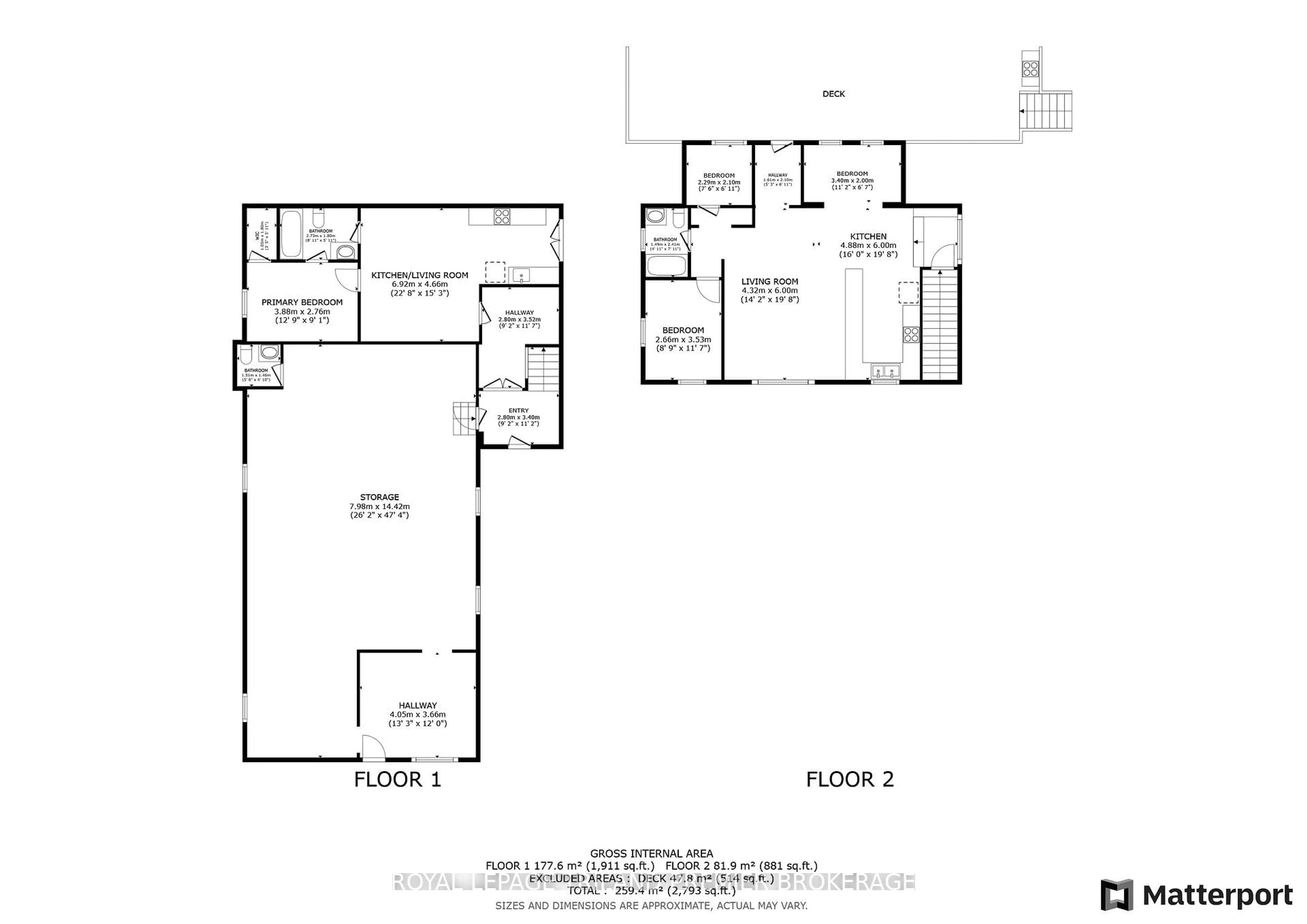 Floor plan for 7710 Clayton St, Lambton Shores Ontario N0M 2L0