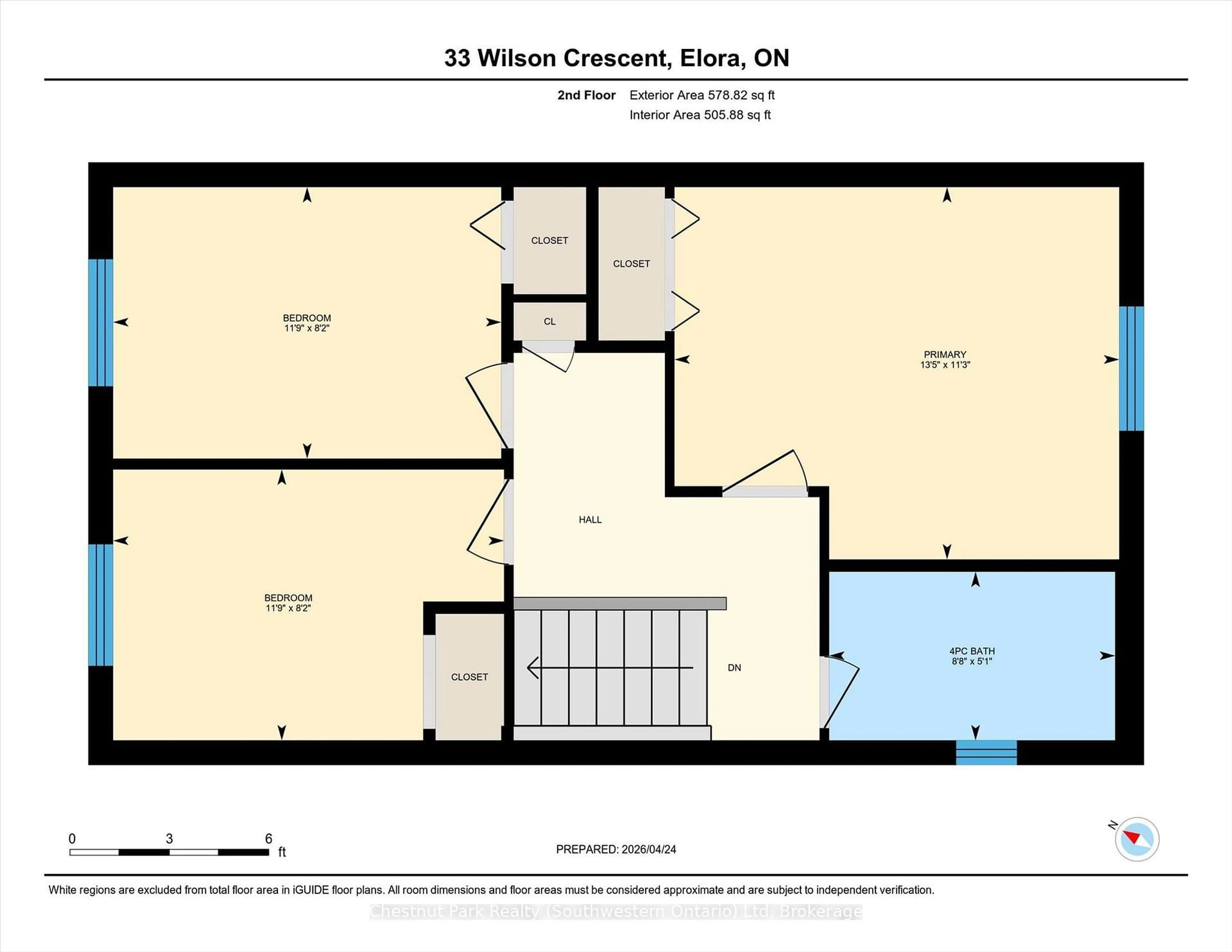 Floor plan for 33 Wilson Cres, Centre Wellington Ontario N0B 1S0