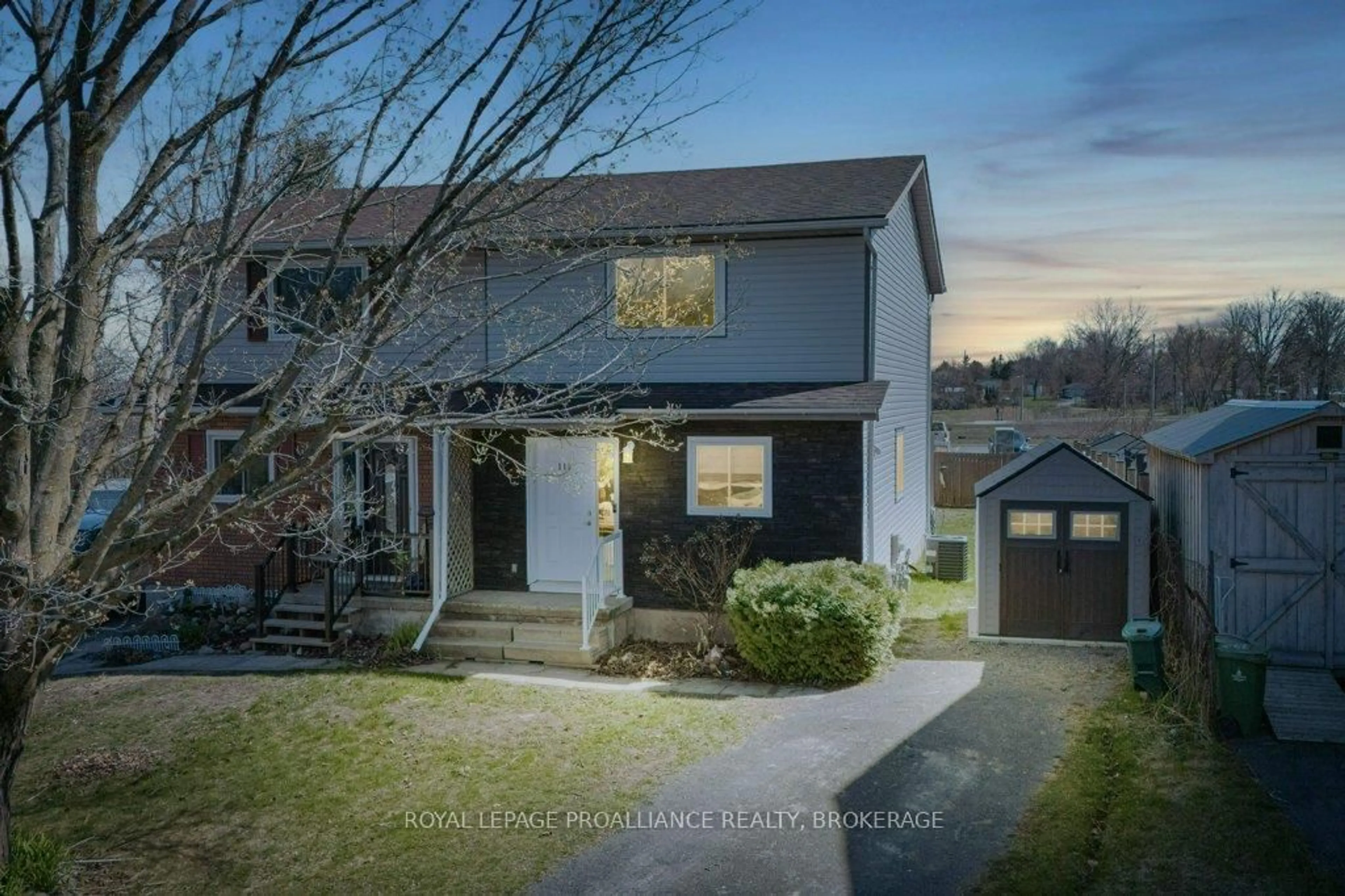 A pic from outside/outdoor area/front of a property/back of a property/a pic from drone, street for 113 Jean Worrell Cres, Kingston Ontario K7K 6T5