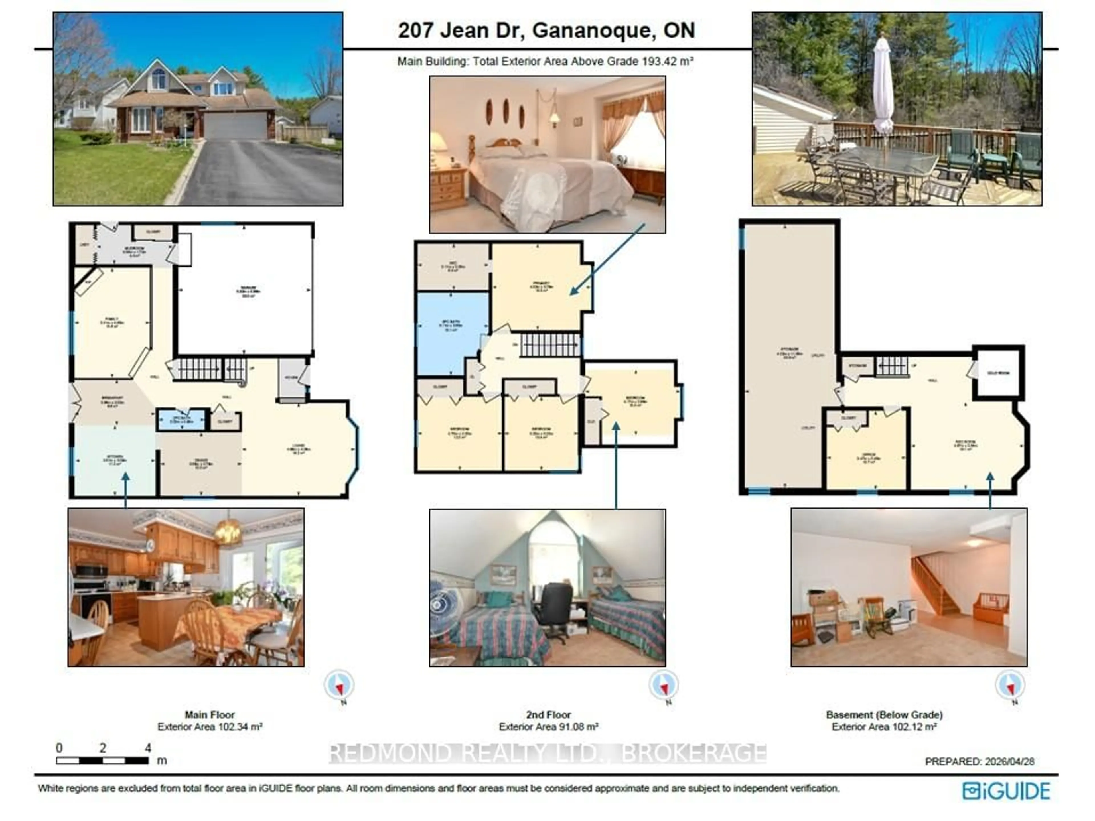 Floor plan for 207 JEAN Dr, Gananoque Ontario K7G 3C4