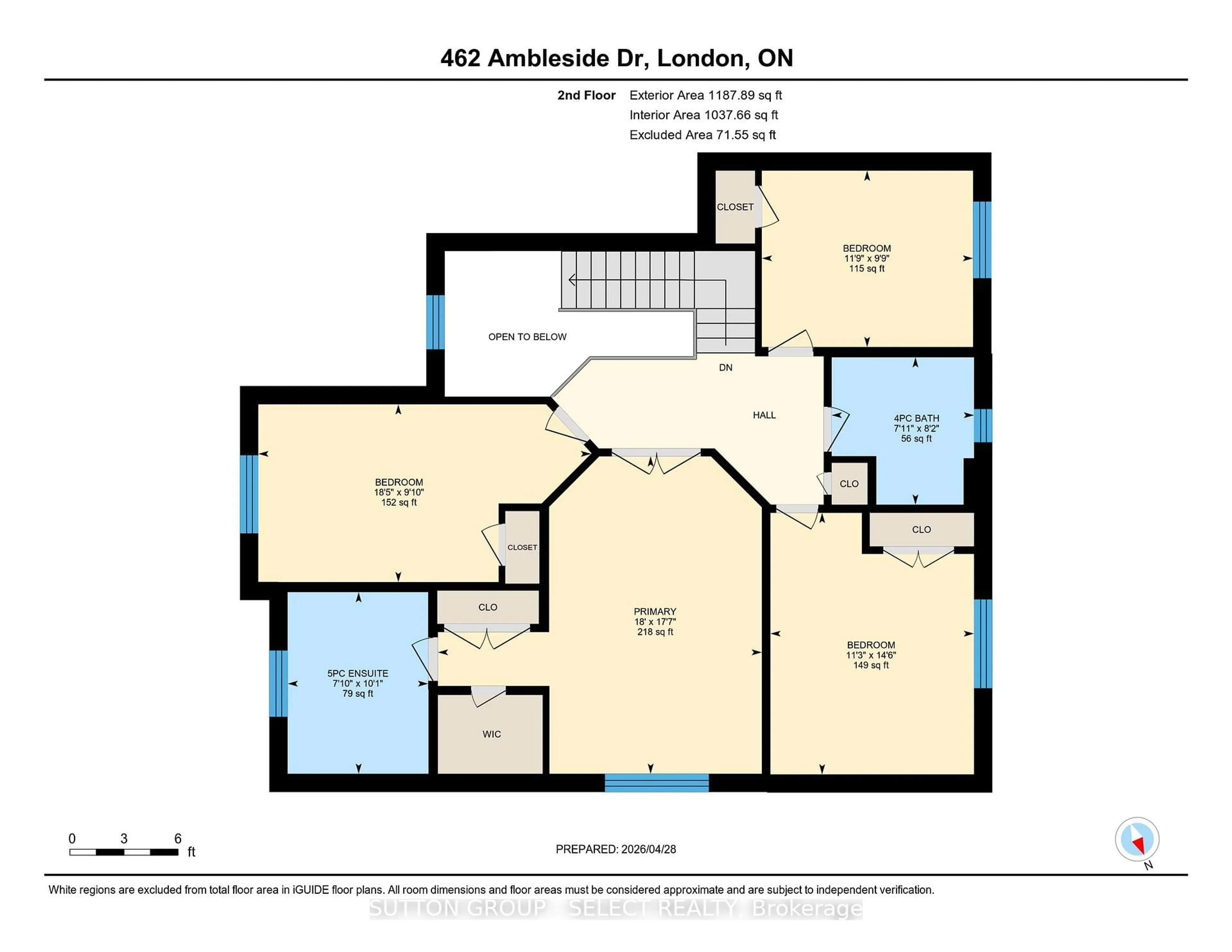 Floor plan for 462 Ambleside Dr, London North Ontario N6G 4W9