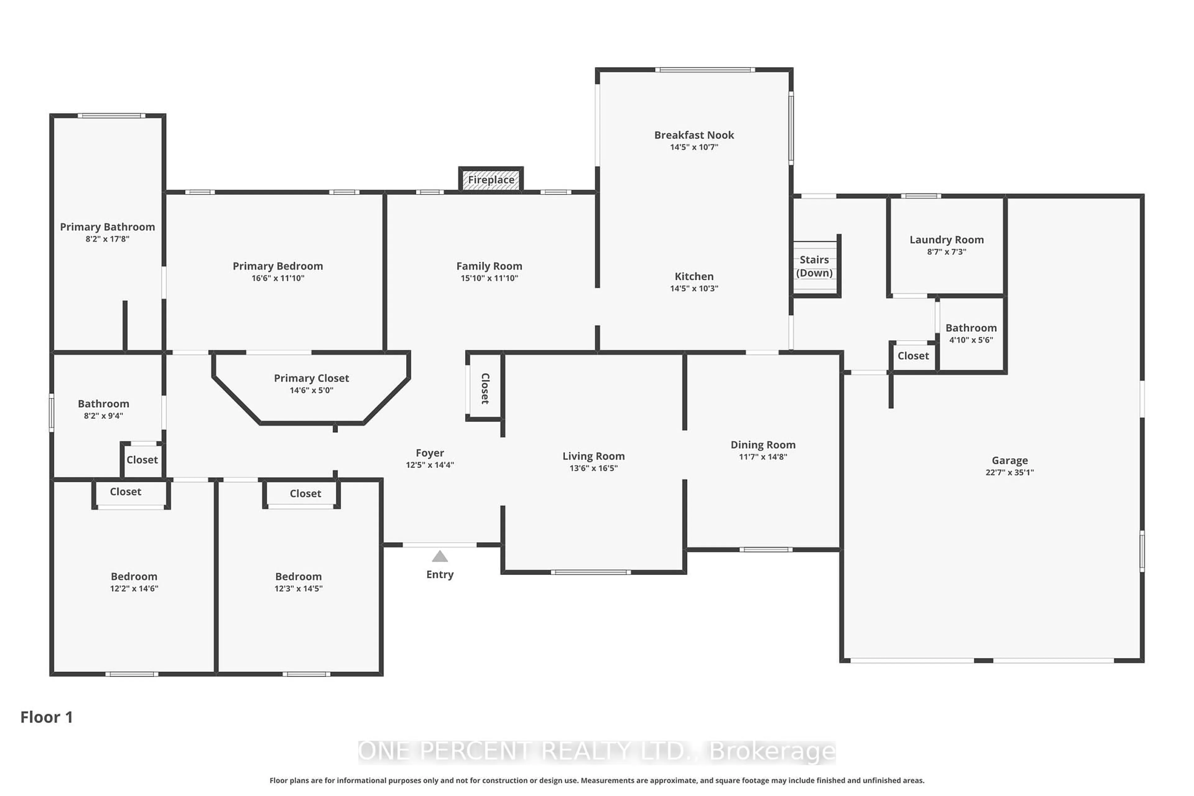 Floor plan for 1267 Randboro Cres, Navan Ontario K4B 1K7