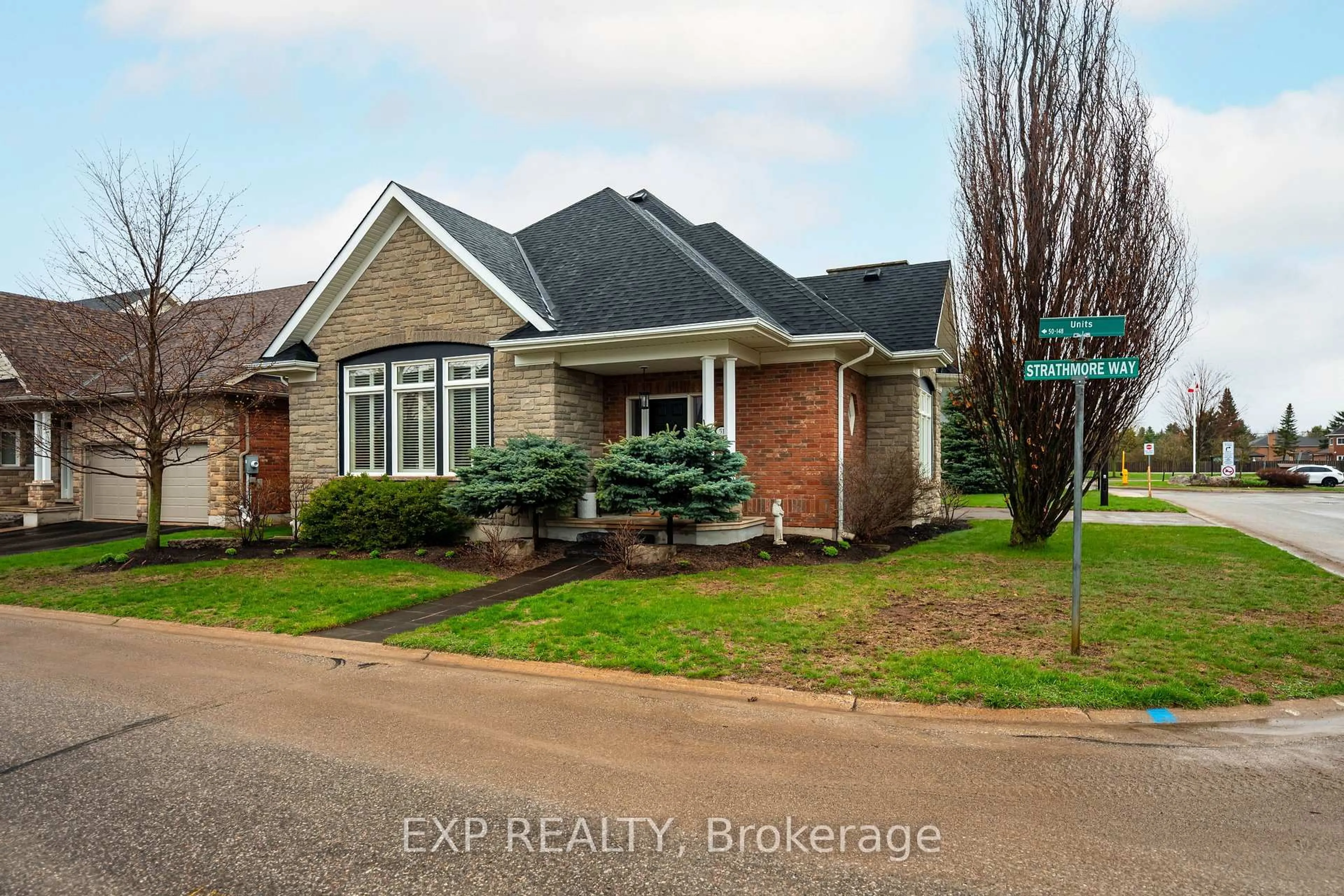 Home with brick exterior material, street for 200 Kingfisher Dr #51, Mono Ontario L9W 0B3