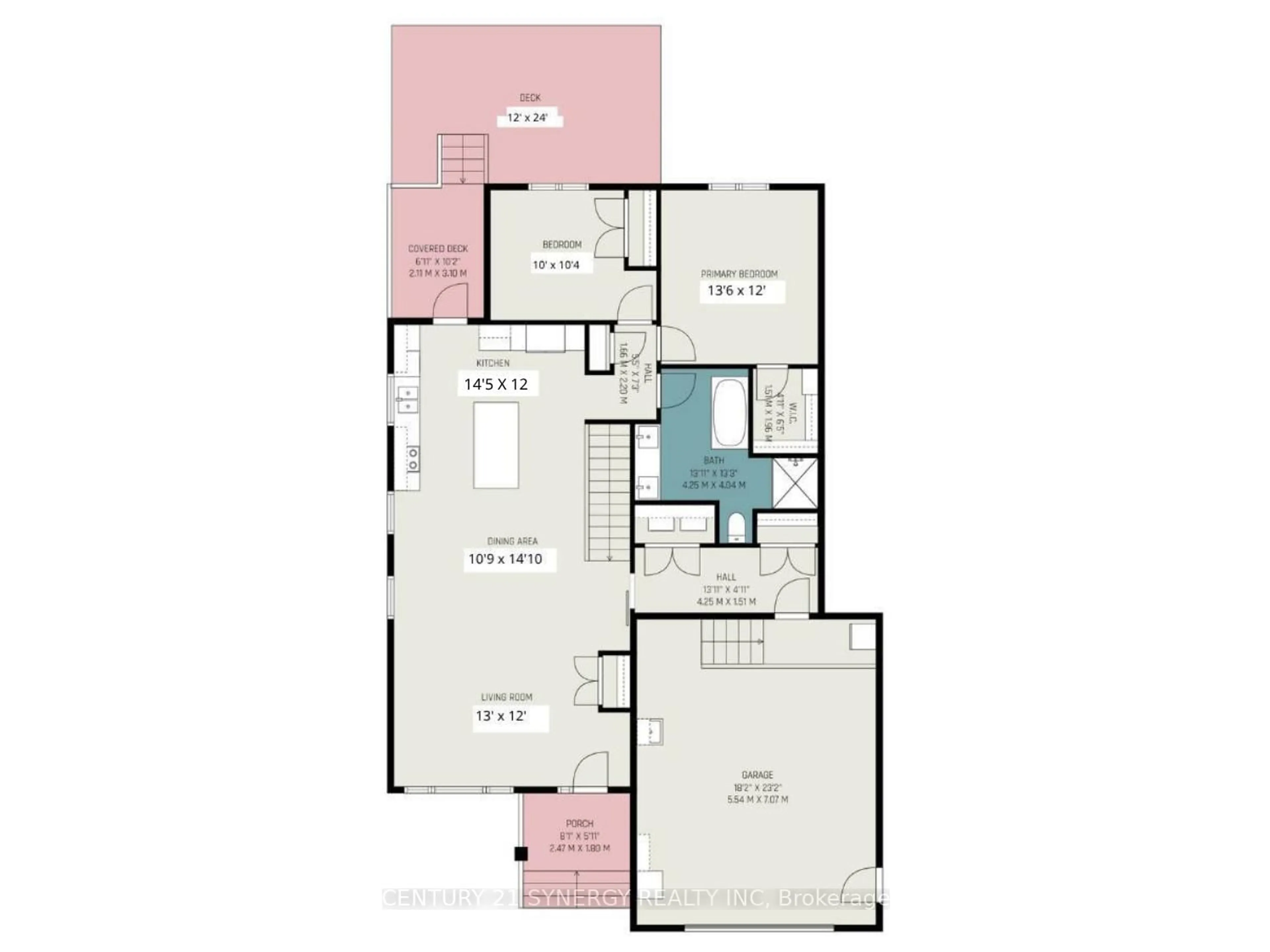 Floor plan for 25 Sarah St, Casselman Ontario K0A 1M0