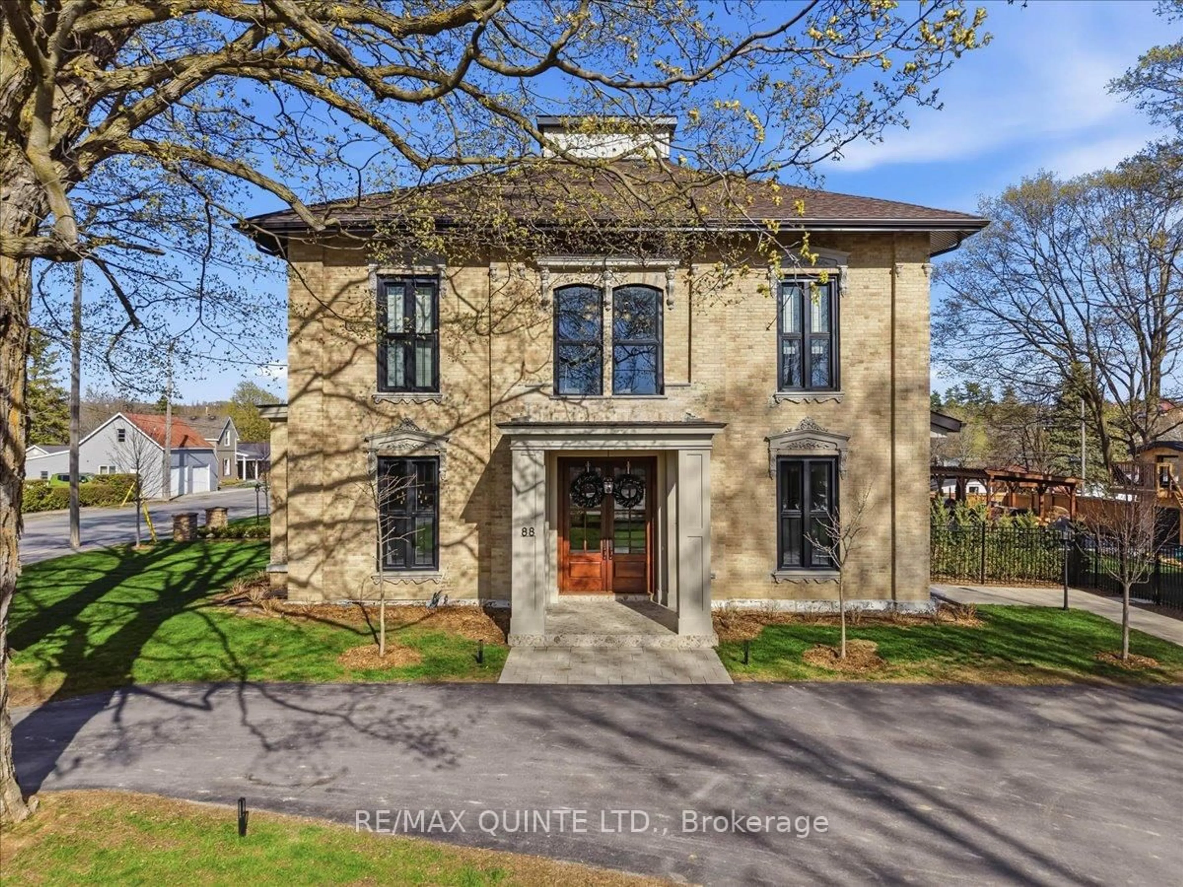 Home with brick exterior material, street for 88 Bridge St, Prince Edward County Ontario K0K 2T0