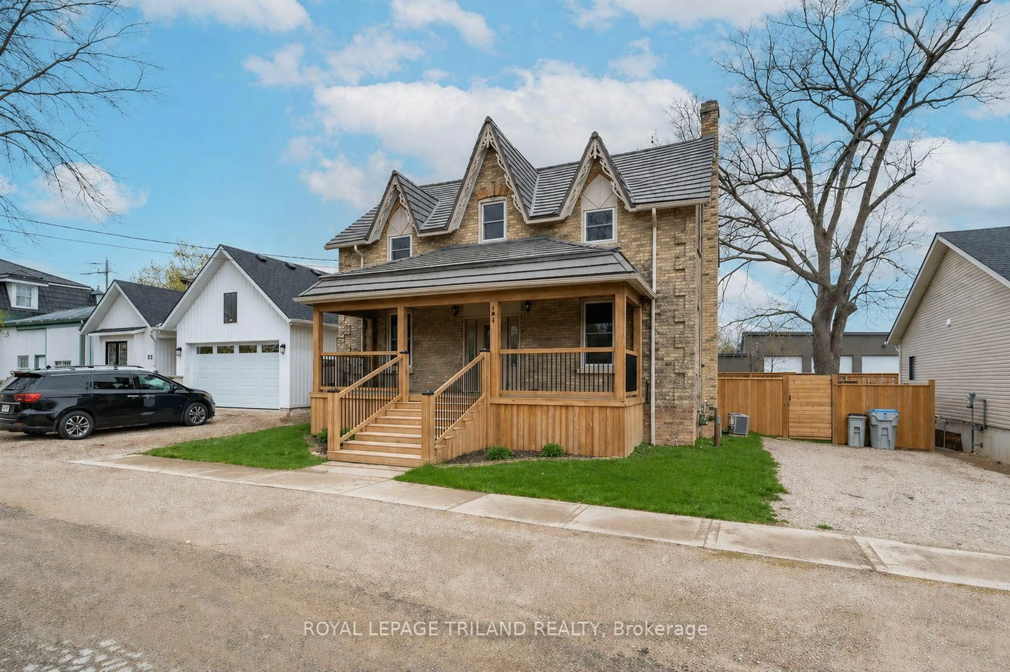 Home with brick exterior material, street for 191 Catherine St, North Middlesex Ontario N0M 2K0
