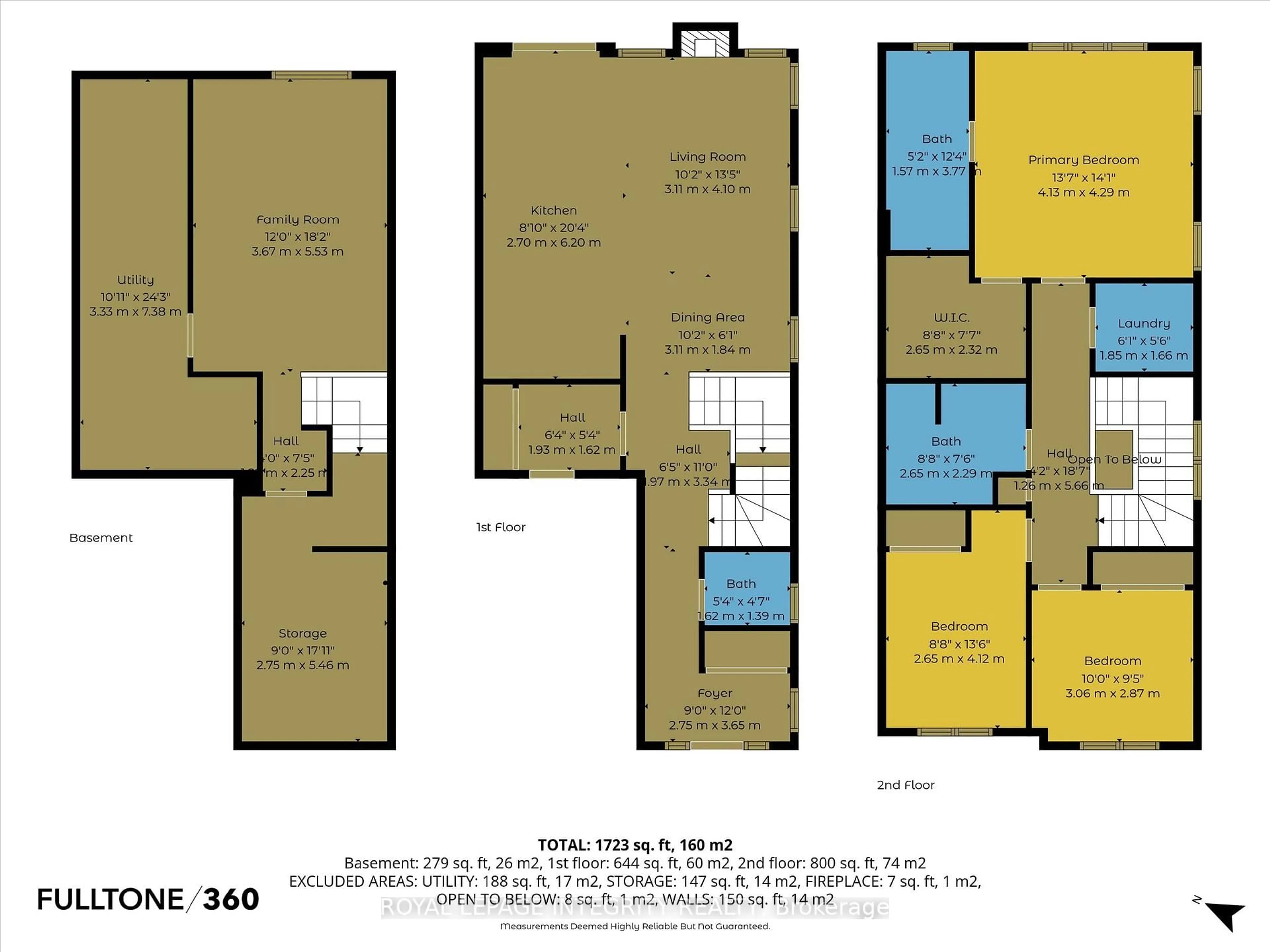 Floor plan for 208 Mountain Sorrel Way, Ottawa Ontario K4A 1H2
