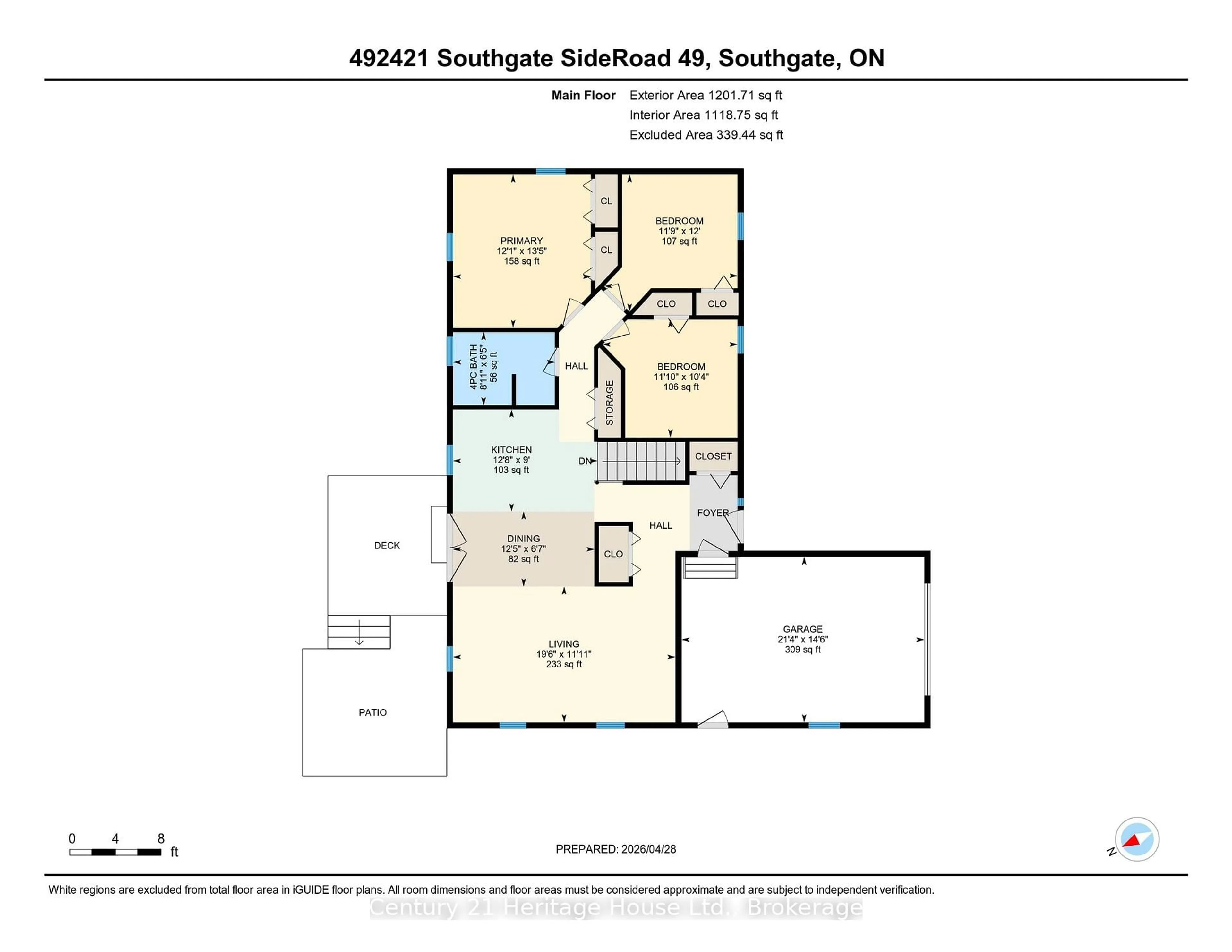 Floor plan for 492421 Southgate Road 49 Rd, Southgate Ontario N0G 2A0