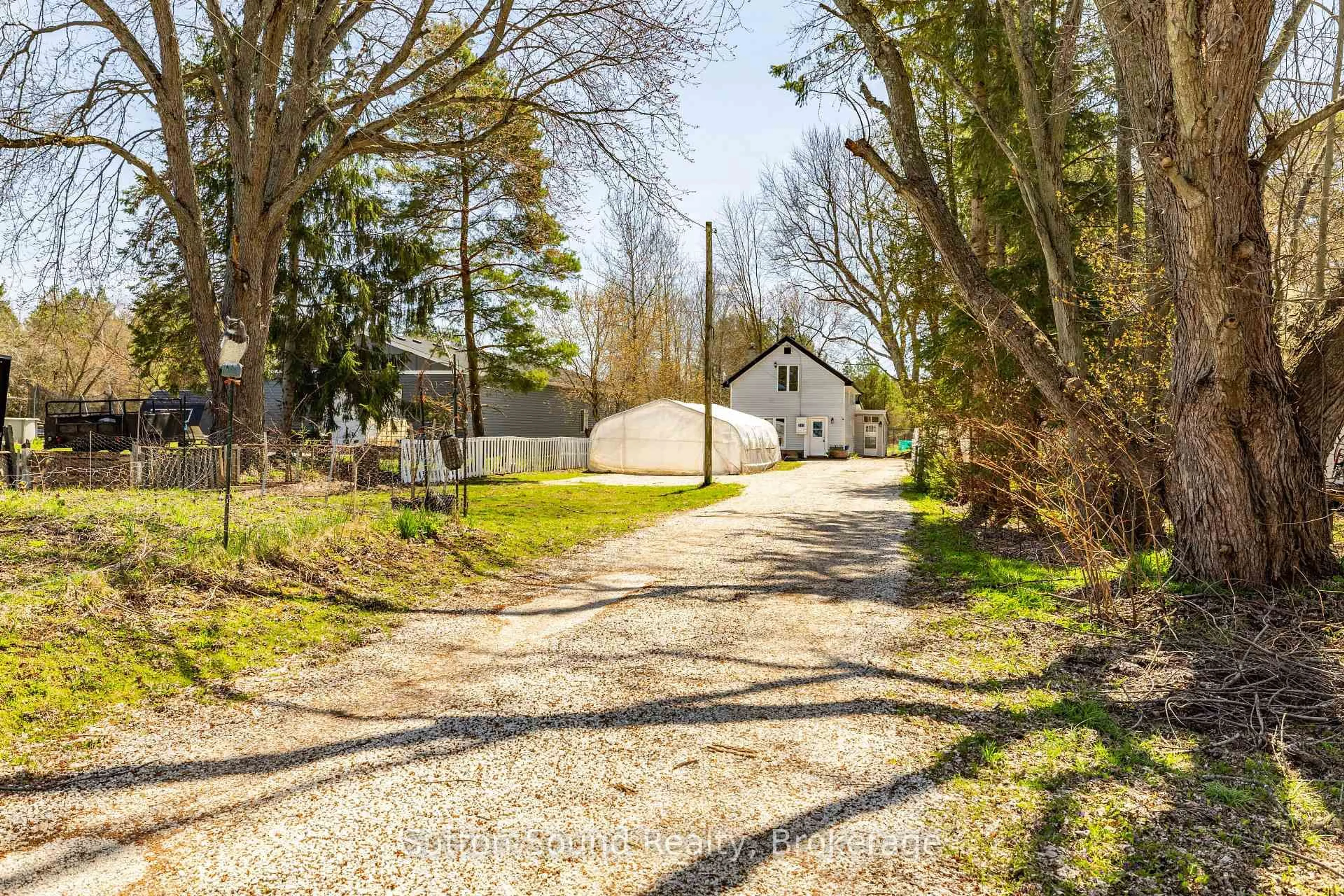 A pic from outside/outdoor area/front of a property/back of a property/a pic from drone, street for 243 Queen St, South Bruce Peninsula Ontario N0H 1P0