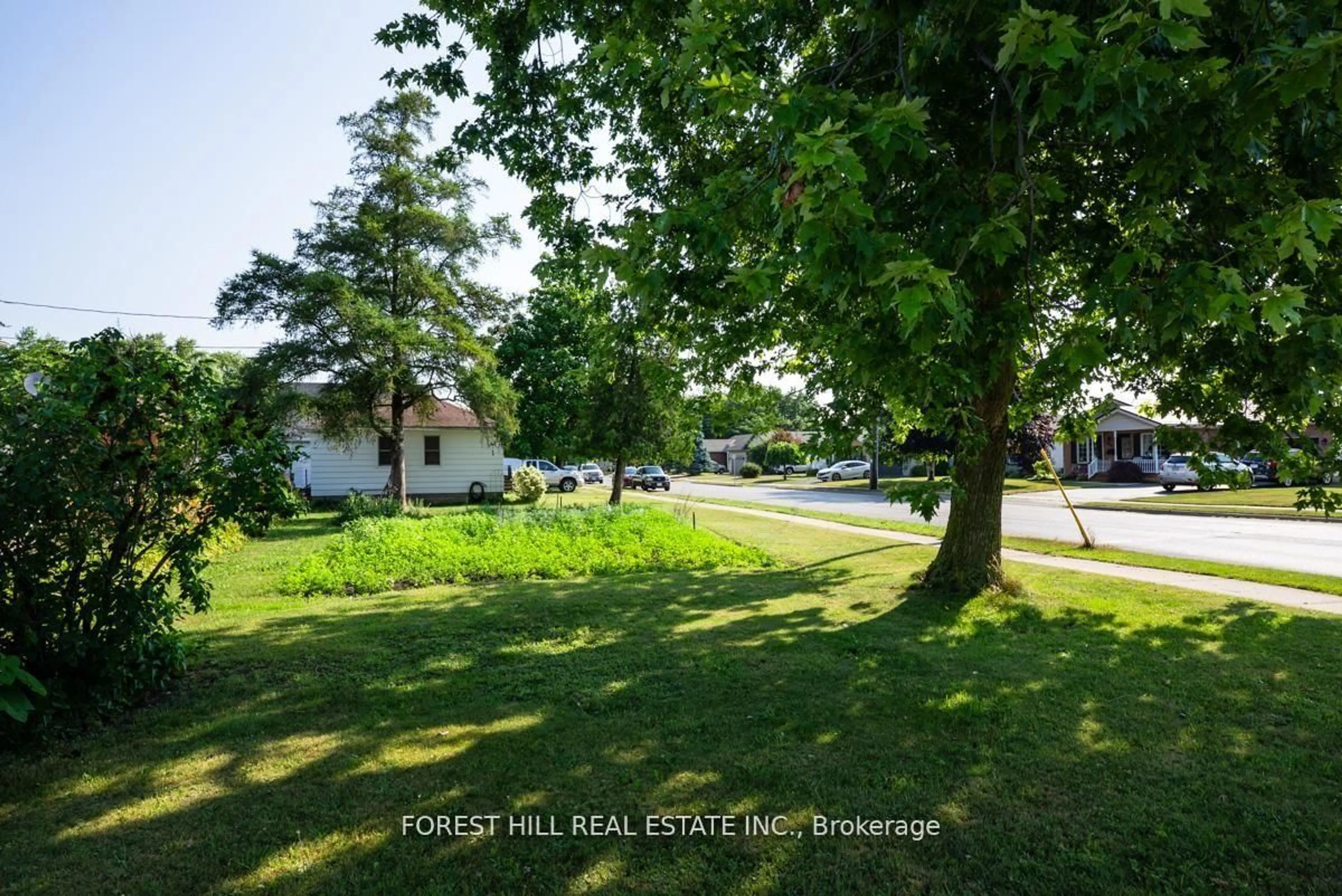A pic from outside/outdoor area/front of a property/back of a property/a pic from drone, forest/trees view for 610 Tamarac St, Haldimand Ontario N1A 1B9