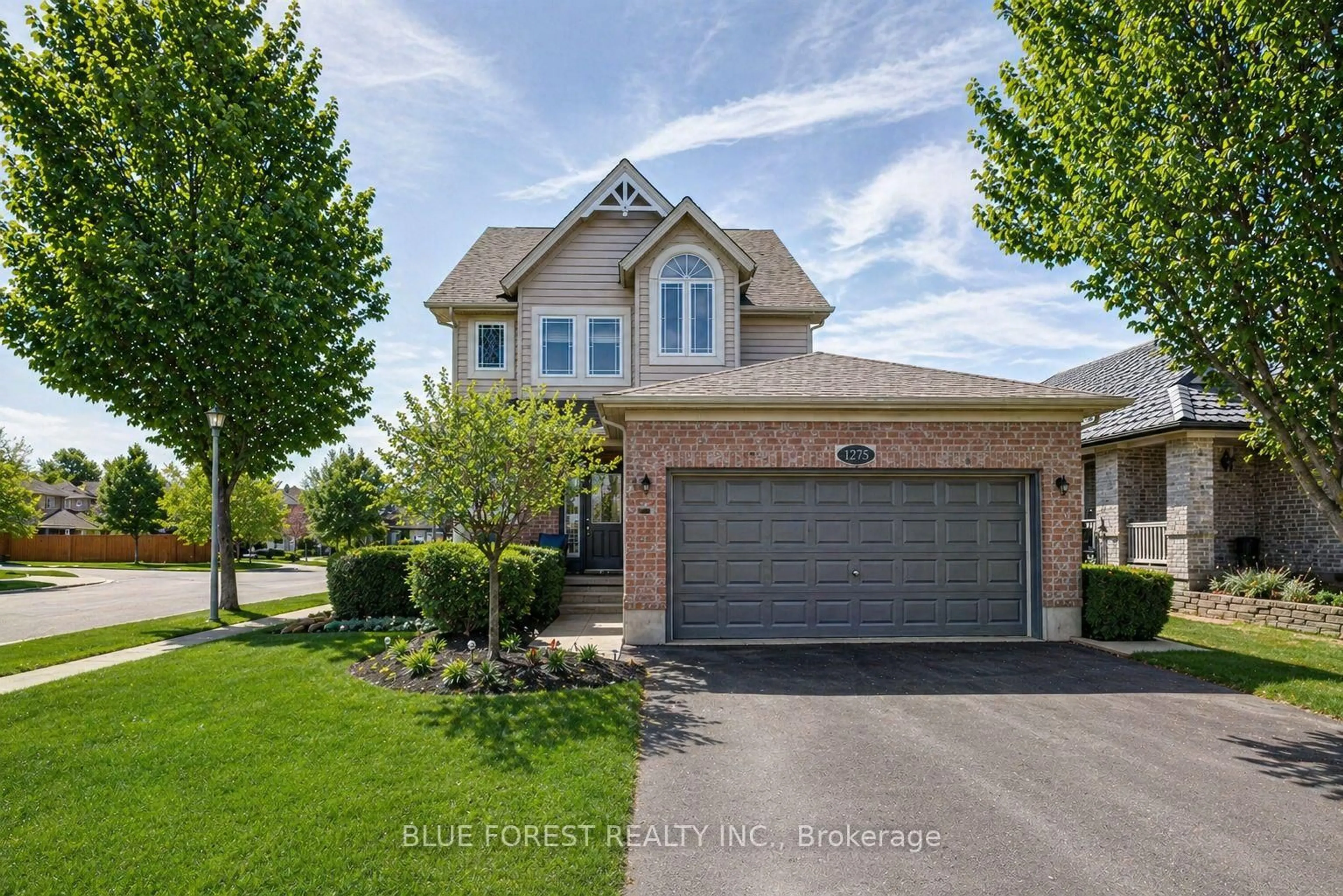Home with brick exterior material, street for 1275 Crosscreek Cres, London East Ontario N5Y 6H6