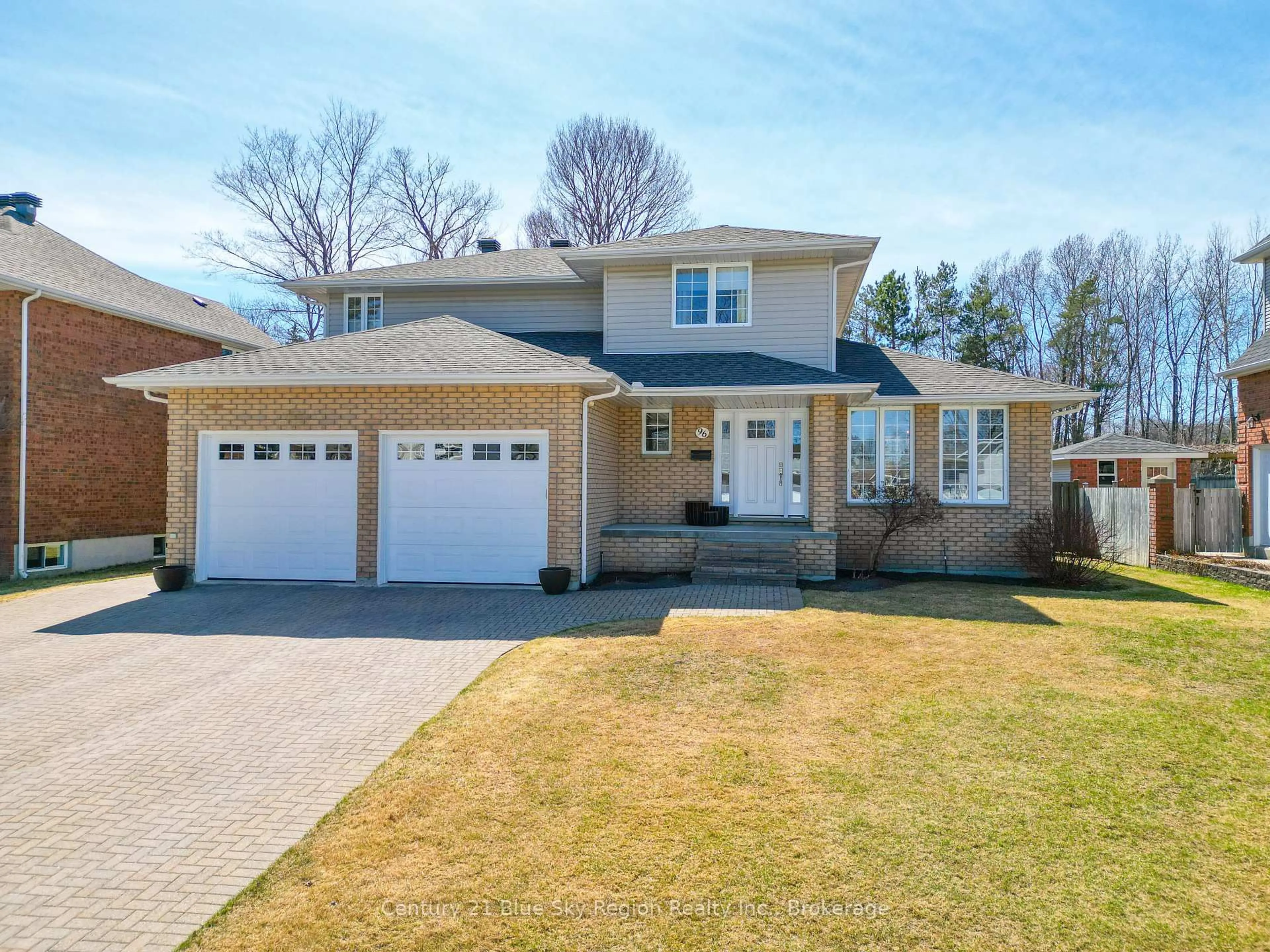 Home with vinyl exterior material, street for 96 Janey Ave, North Bay Ontario P1C 1M6