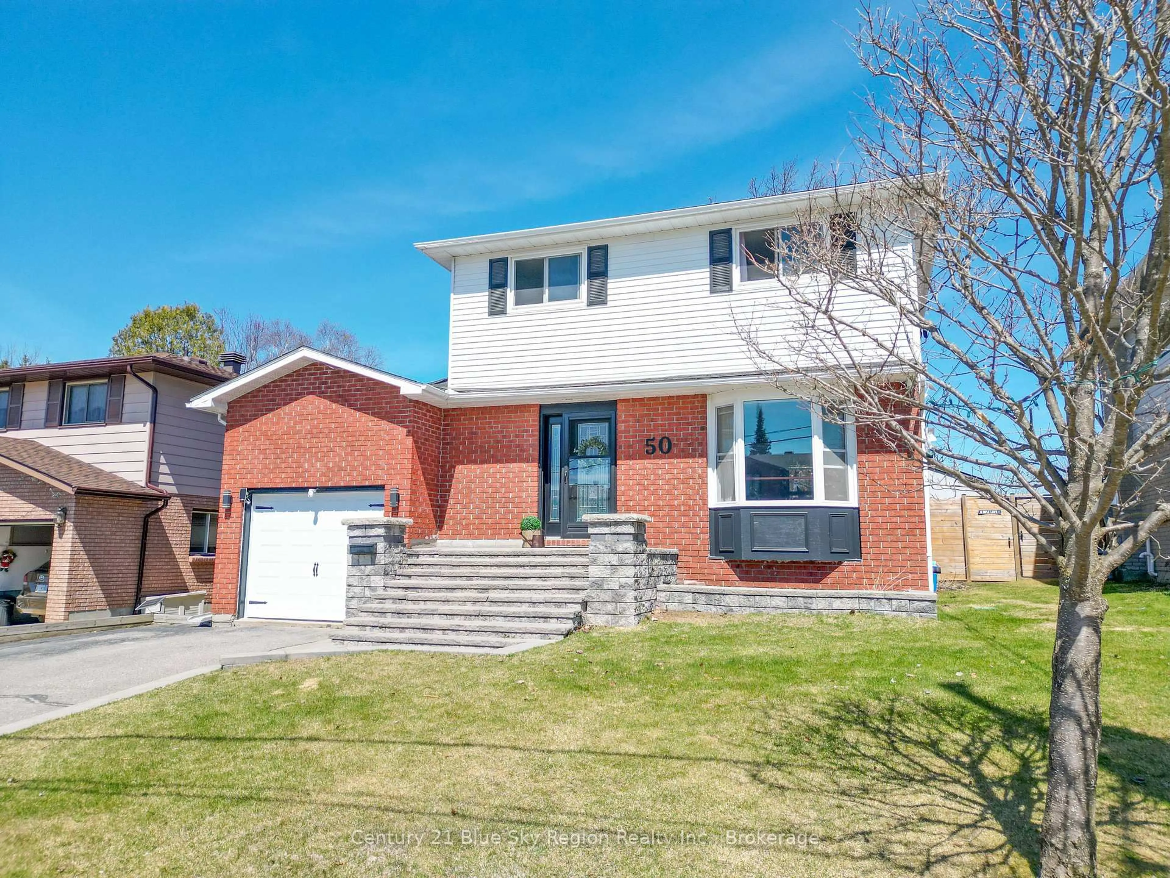 Home with brick exterior material, street for 50 Sable Cres, North Bay Ontario P1A 3X7