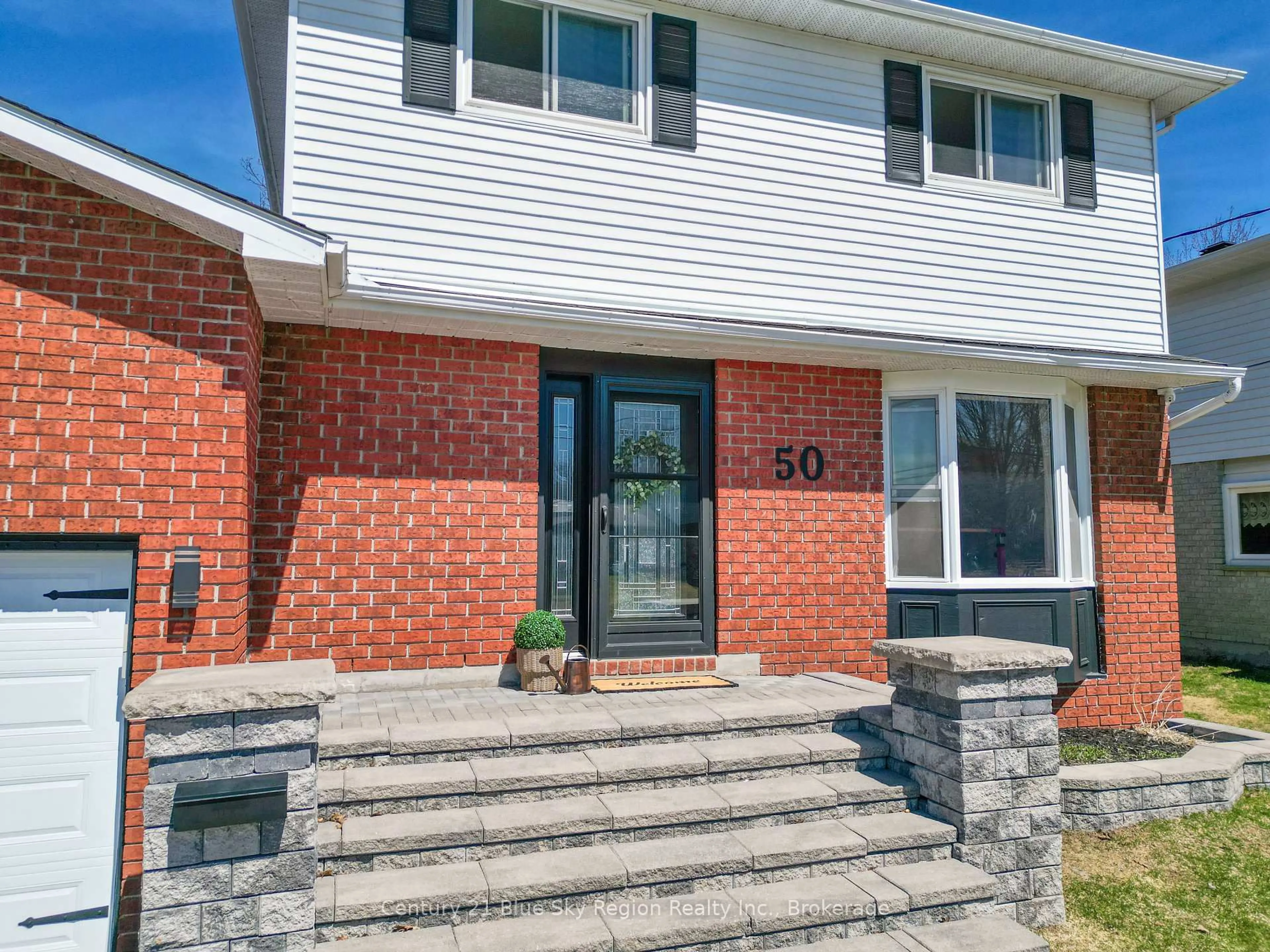 Home with brick exterior material, street for 50 Sable Cres, North Bay Ontario P1A 3X7