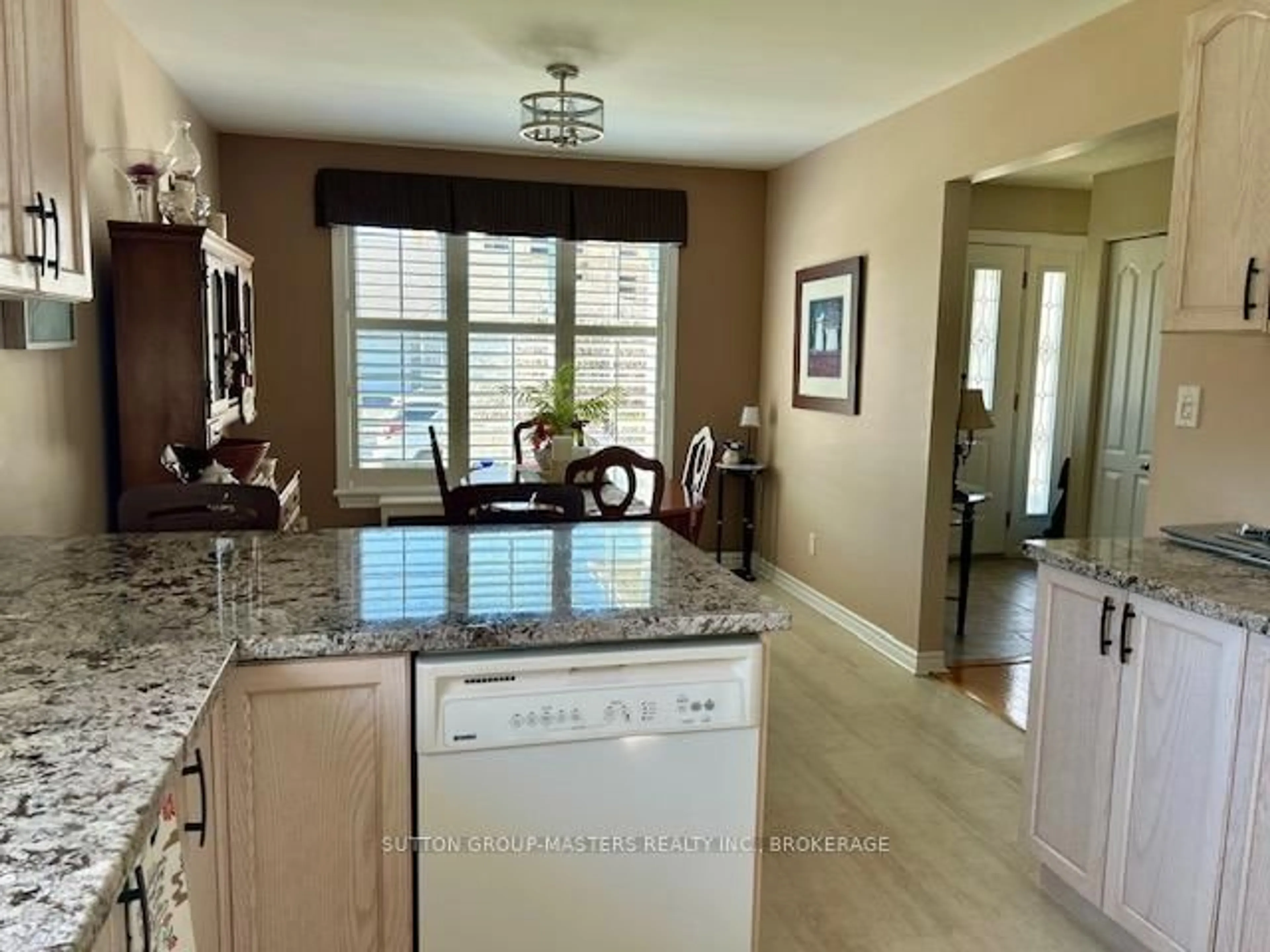 Open concept kitchen, ceramic/tile floor for 152 Ellesmeer Ave, Kingston Ontario K7P 3H6