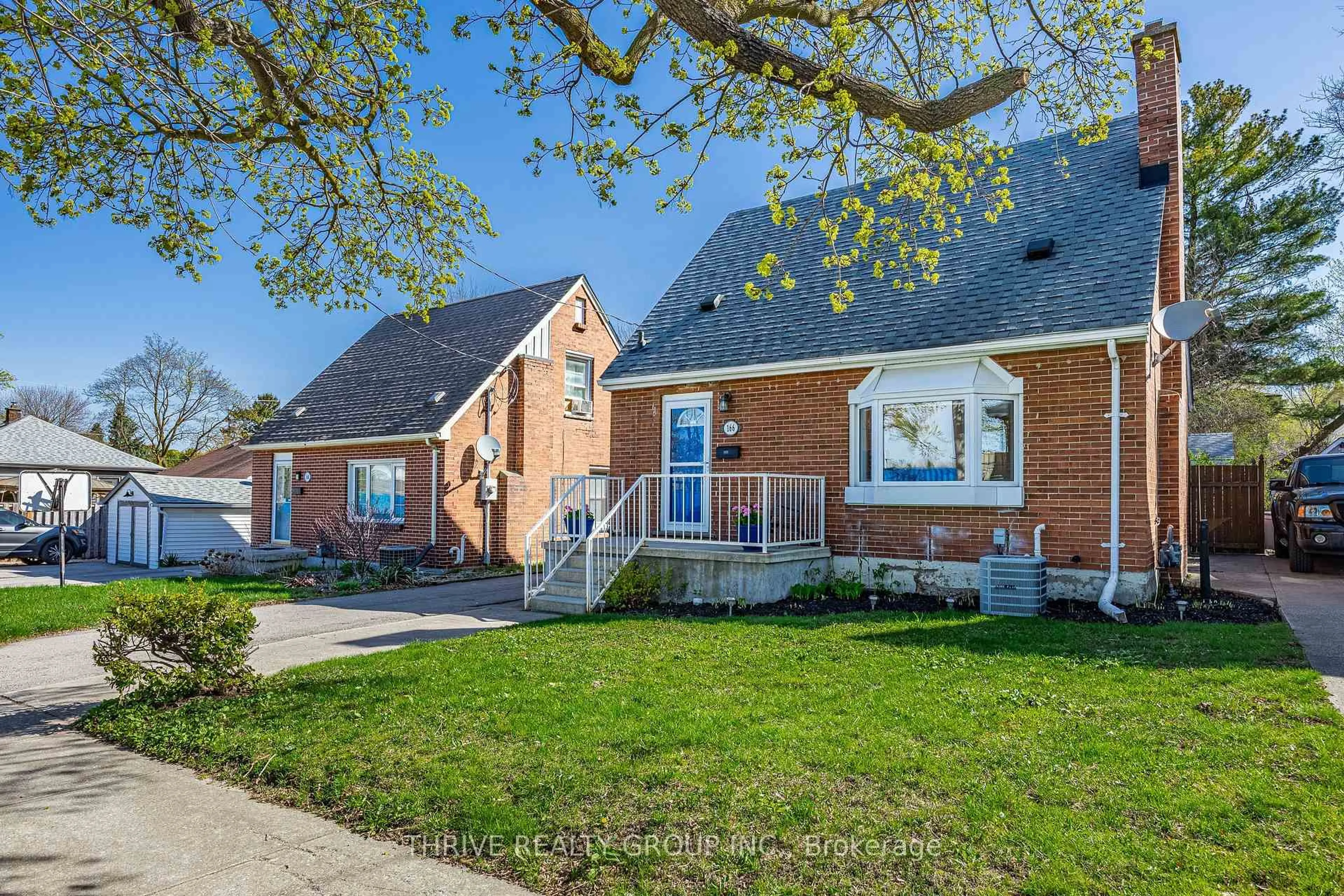 Home with brick exterior material, street for 166 Ashland Ave, London East Ontario N5W 4C9