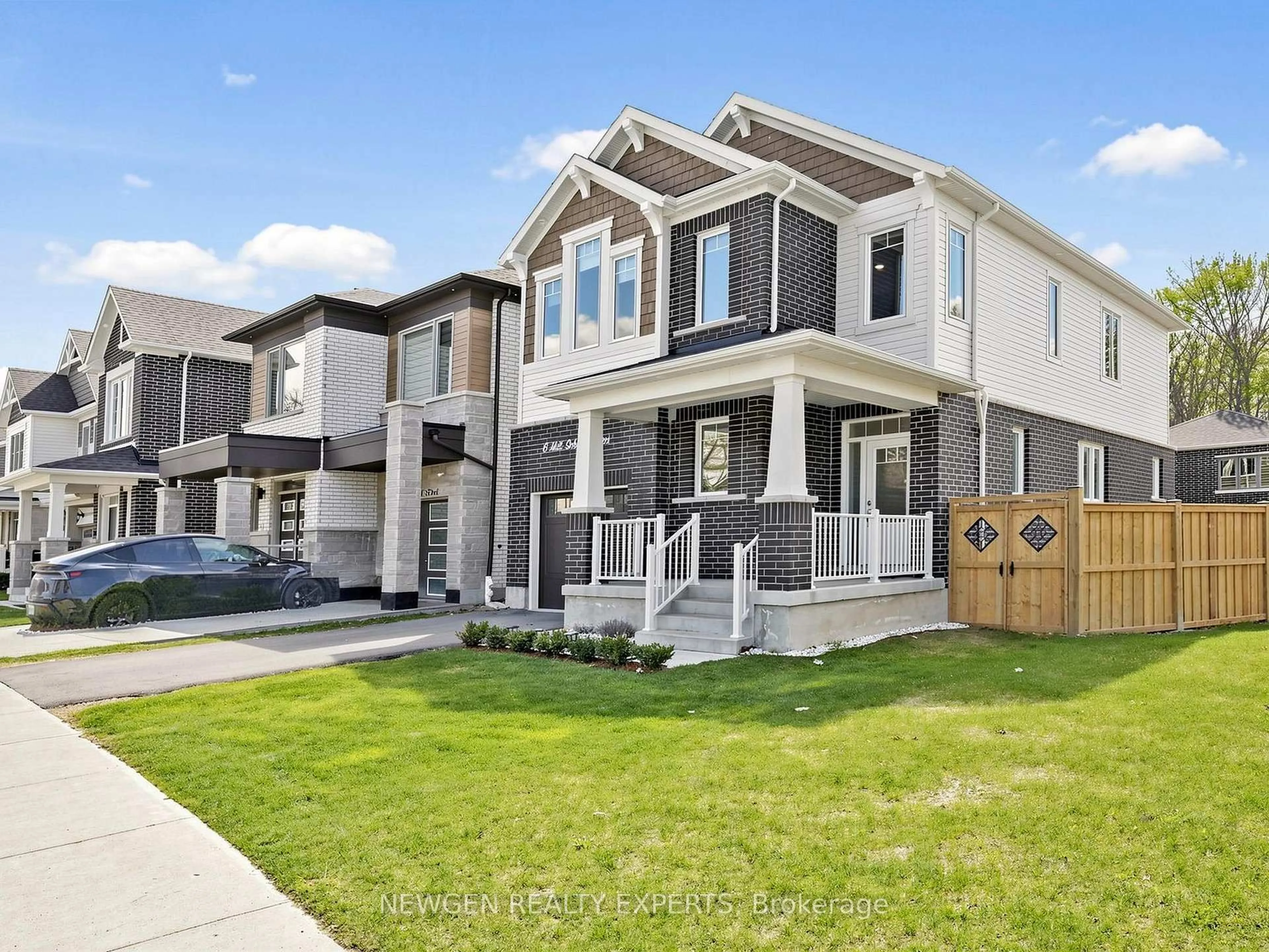 Home with vinyl exterior material, street for 6 Milt Schmidt St, Kitchener Ontario N2R 0T2