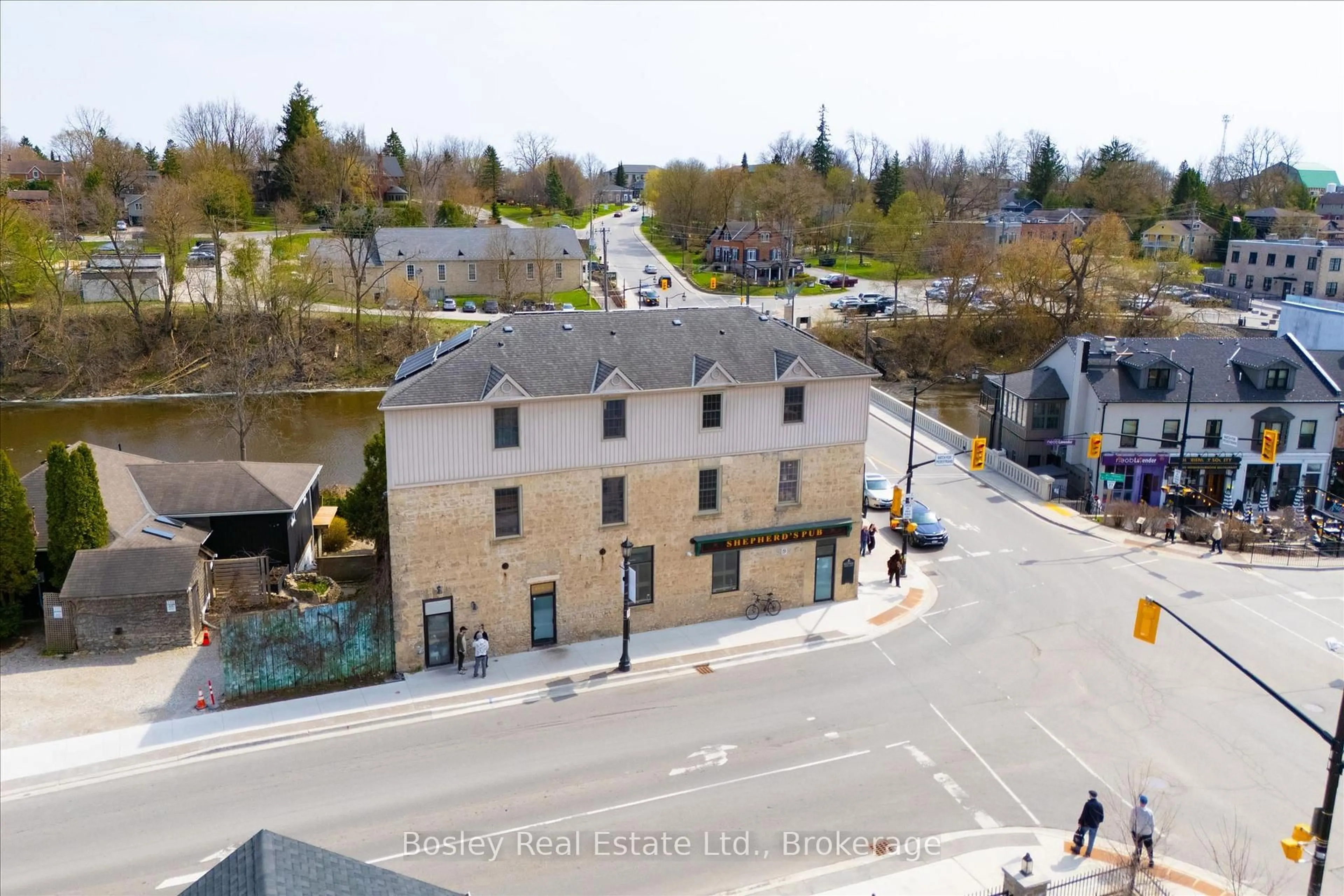 A pic from outside/outdoor area/front of a property/back of a property/a pic from drone, street for 5 E Mill St #2, Centre Wellington Ontario N0B 1S0