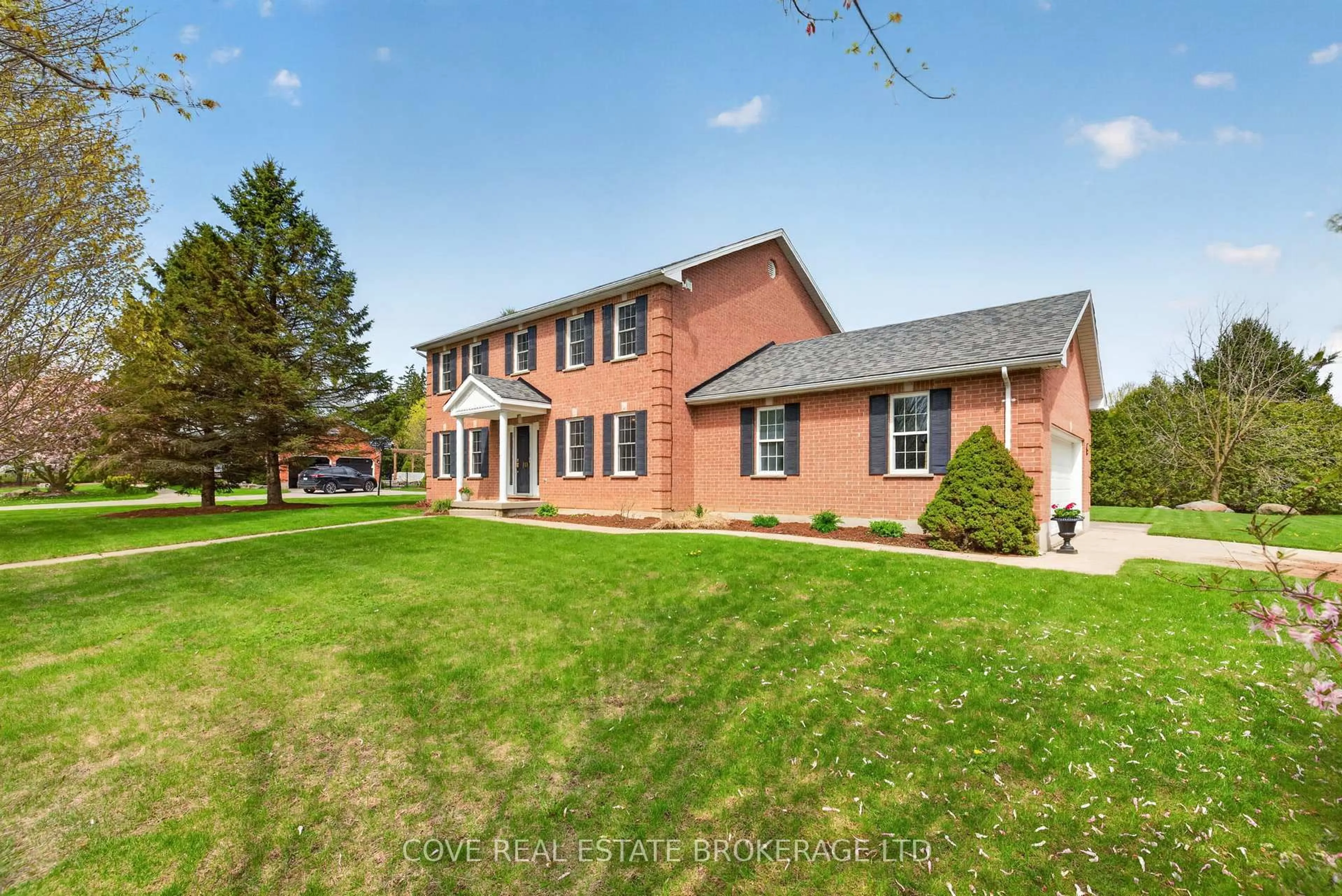 Home with brick exterior material, street for 149 Salisbury Dr, Middlesex Centre Ontario N0M 1P0