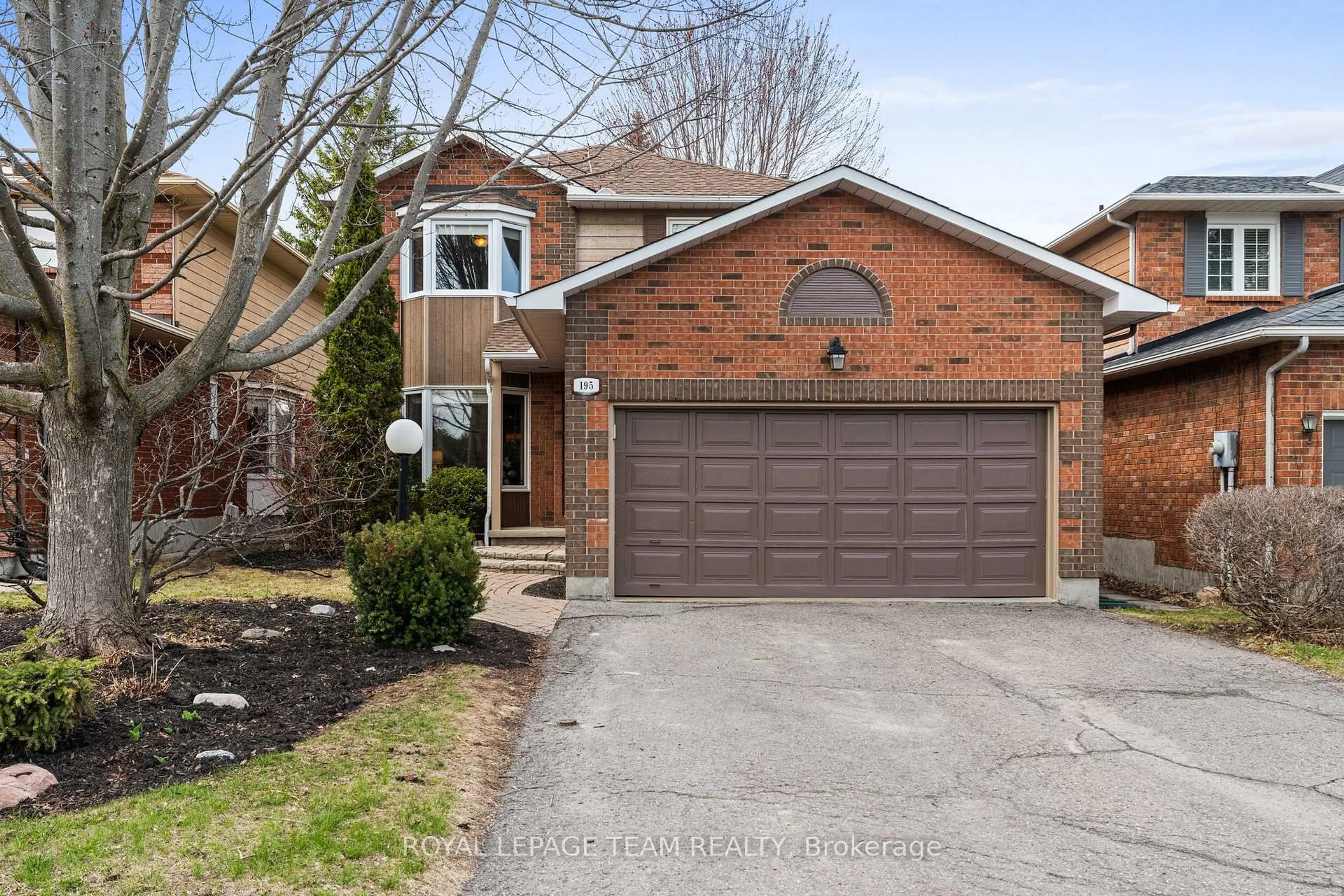 Home with brick exterior material, street for 195 Walden Dr, Ottawa Ontario K2K 2K7