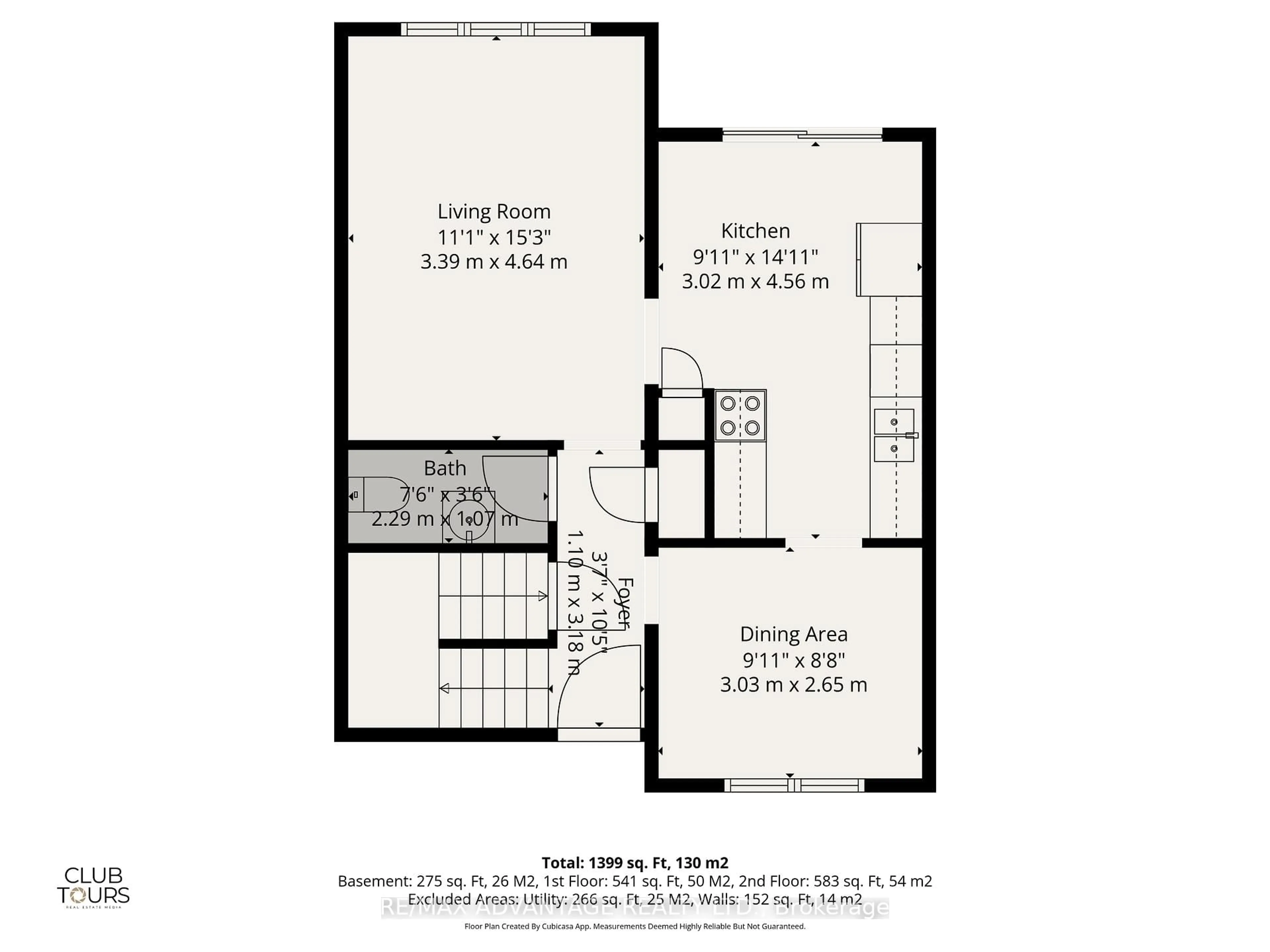 Floor plan for 222 Homestead Cres, London North Ontario N6G 2E5