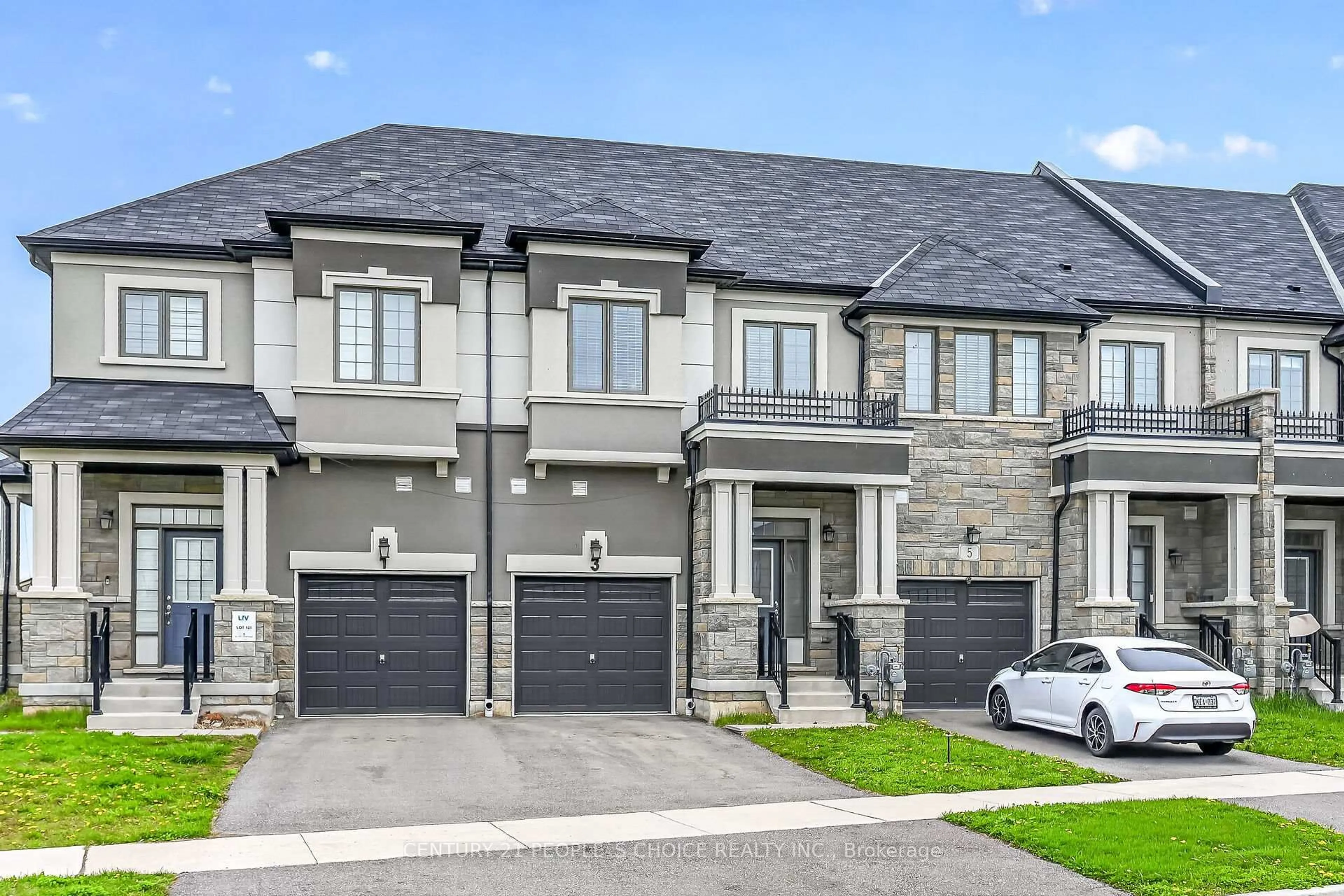 Home with brick exterior material, street for 3 Bilanski Farm Rd, Brantford Ontario N3S 0J8