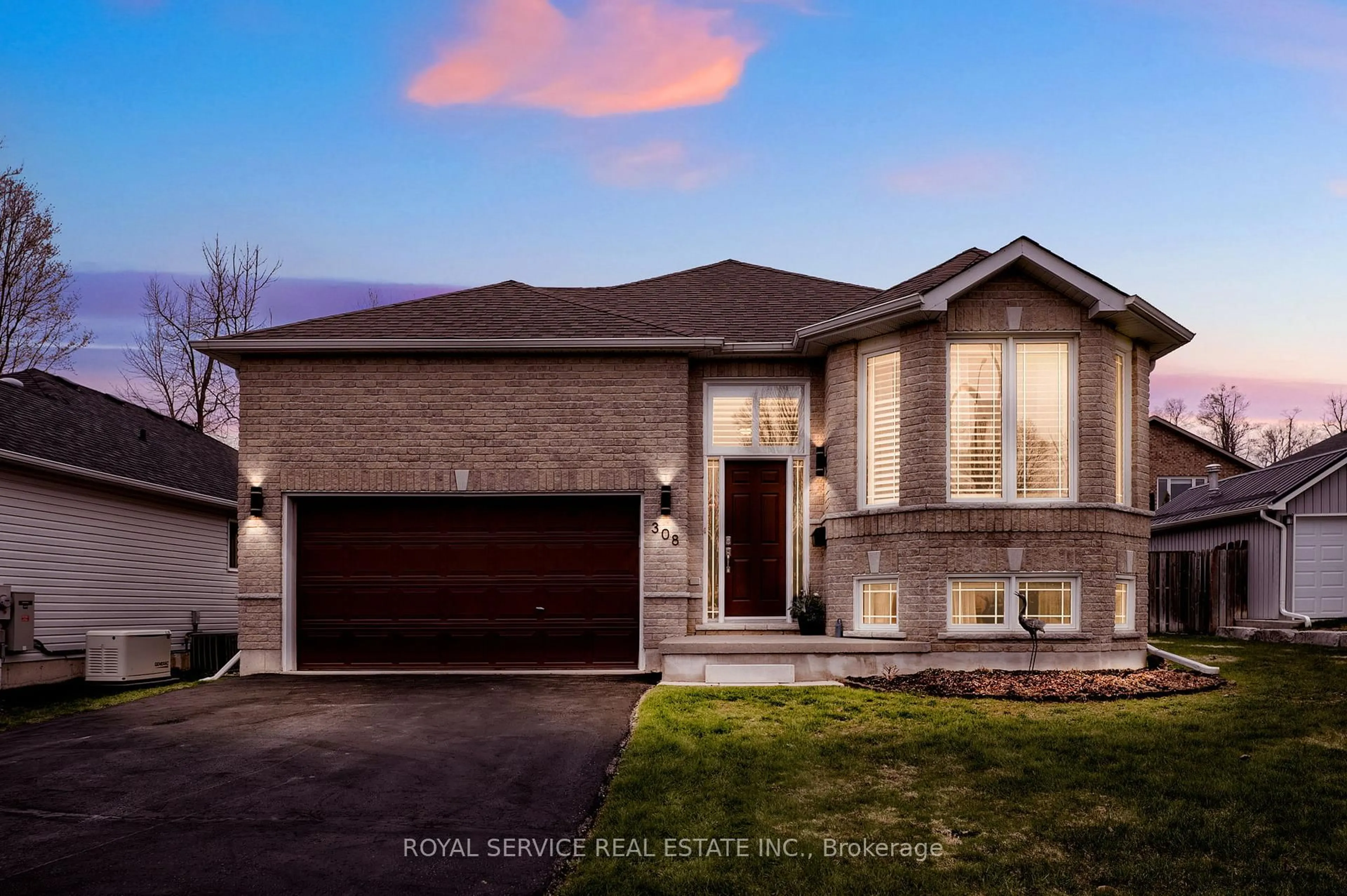 Home with brick exterior material, street for 308 Woodward Ave, Selwyn Ontario K9L 1K3