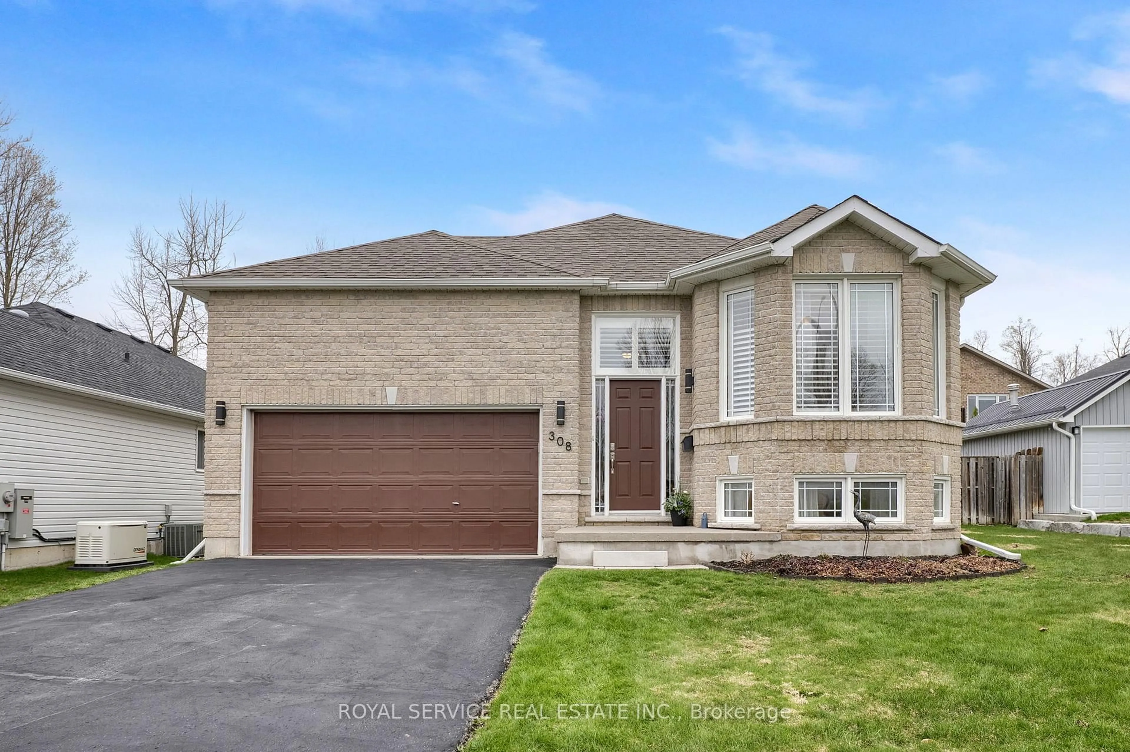 Home with brick exterior material, street for 308 Woodward Ave, Selwyn Ontario K9L 1K3